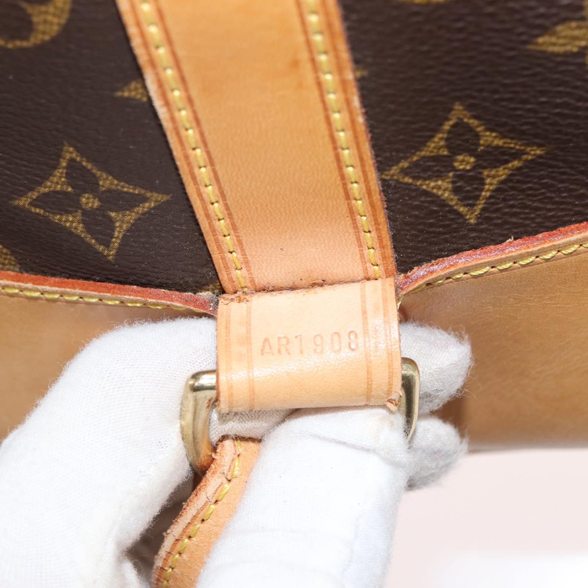 LOUIS VUITTON Monogram Randonnee GM Shoulder Bag M42244 LV Auth 171263A