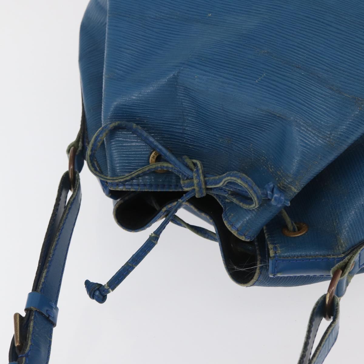 LOUIS VUITTON Epi Noe Shoulder Bag Toledo Blue M44005 LV Auth 171264
