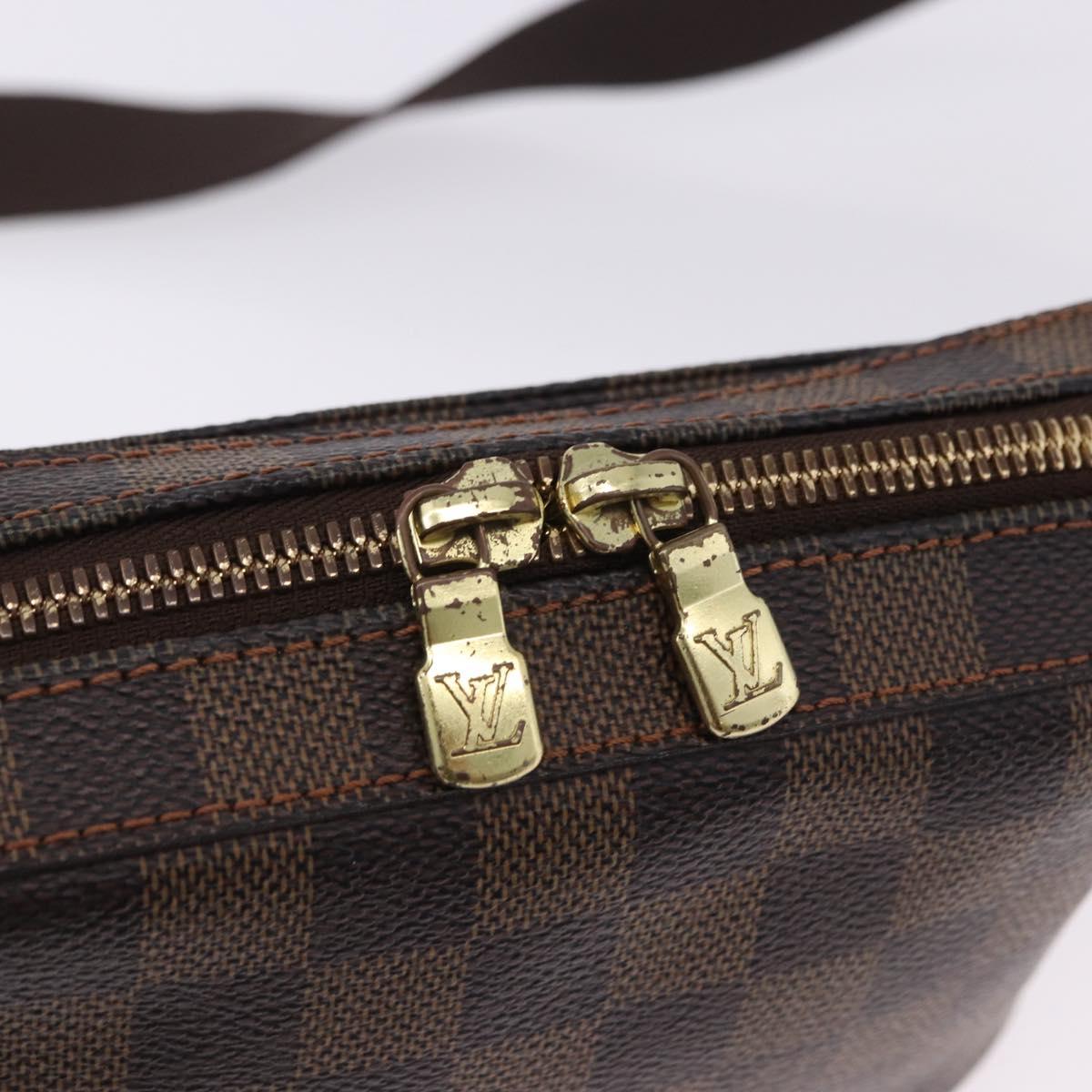 LOUIS VUITTON Damier Ebene Geronimos Shoulder Bag N51994 LV Auth 171269