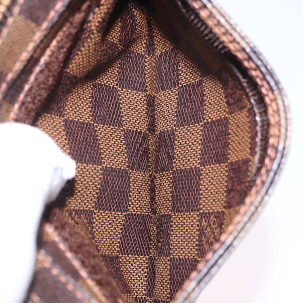 LOUIS VUITTON Damier Ebene Geronimos Shoulder Bag N51994 LV Auth 171269