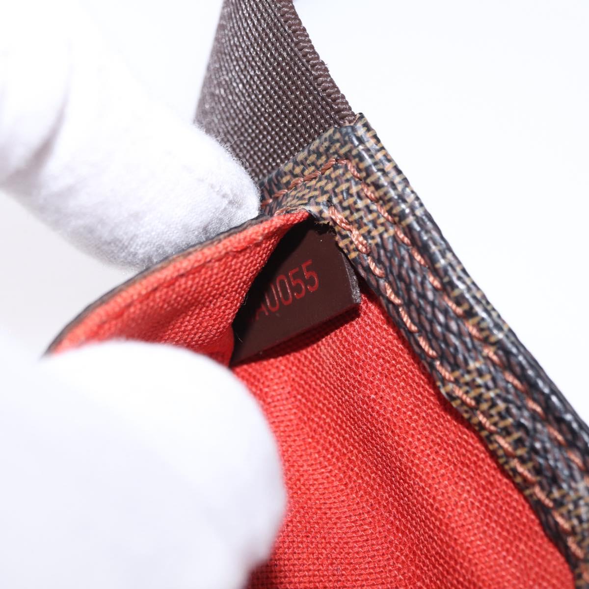 LOUIS VUITTON Damier Ebene Geronimos Shoulder Bag N51994 LV Auth 171269