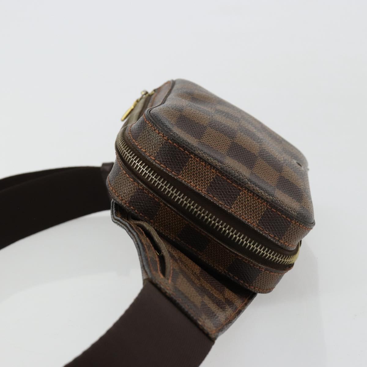 LOUIS VUITTON Damier Ebene Geronimos Shoulder Bag N51994 LV Auth 171270
