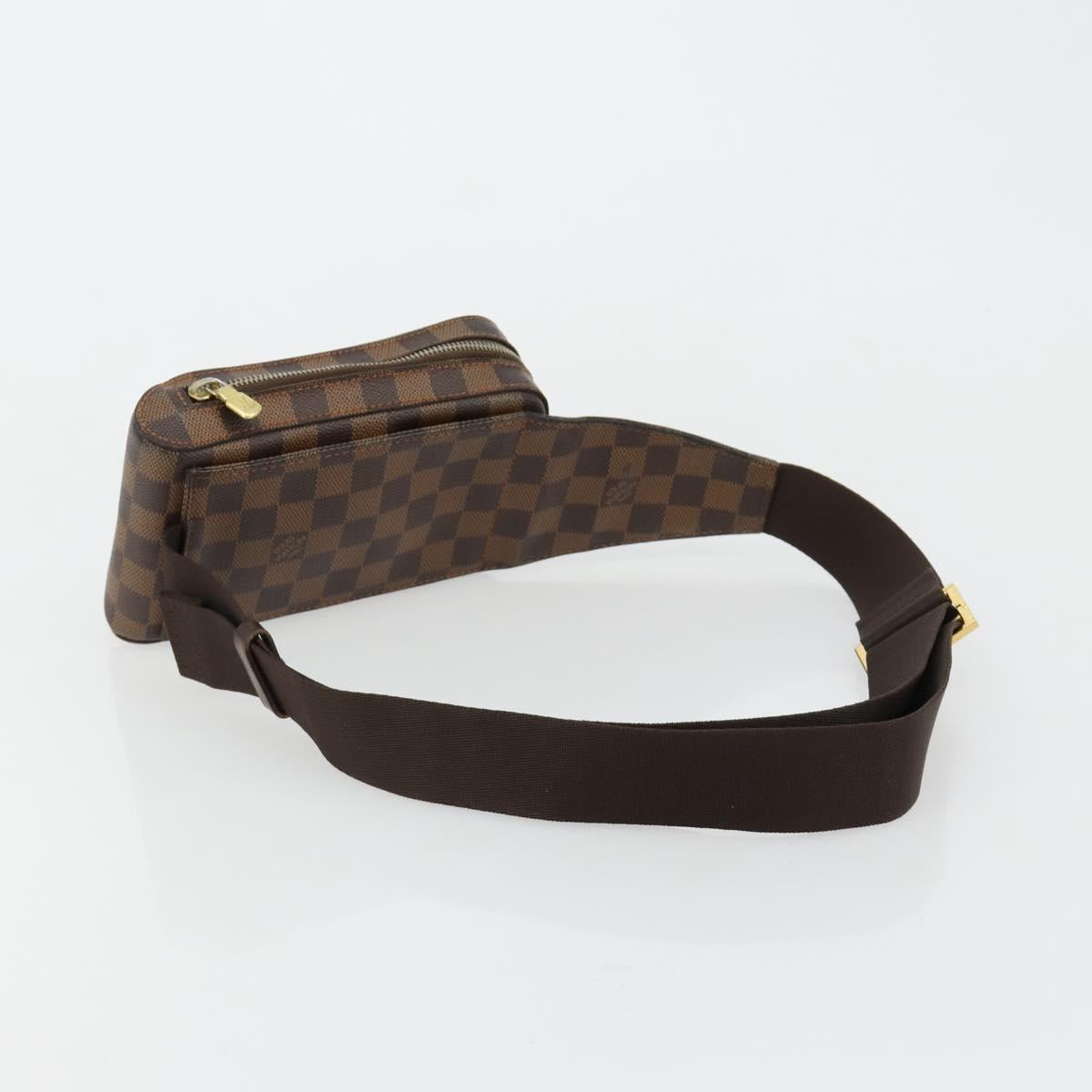LOUIS VUITTON Damier Ebene Geronimos Shoulder Bag N51994 LV Auth 171270