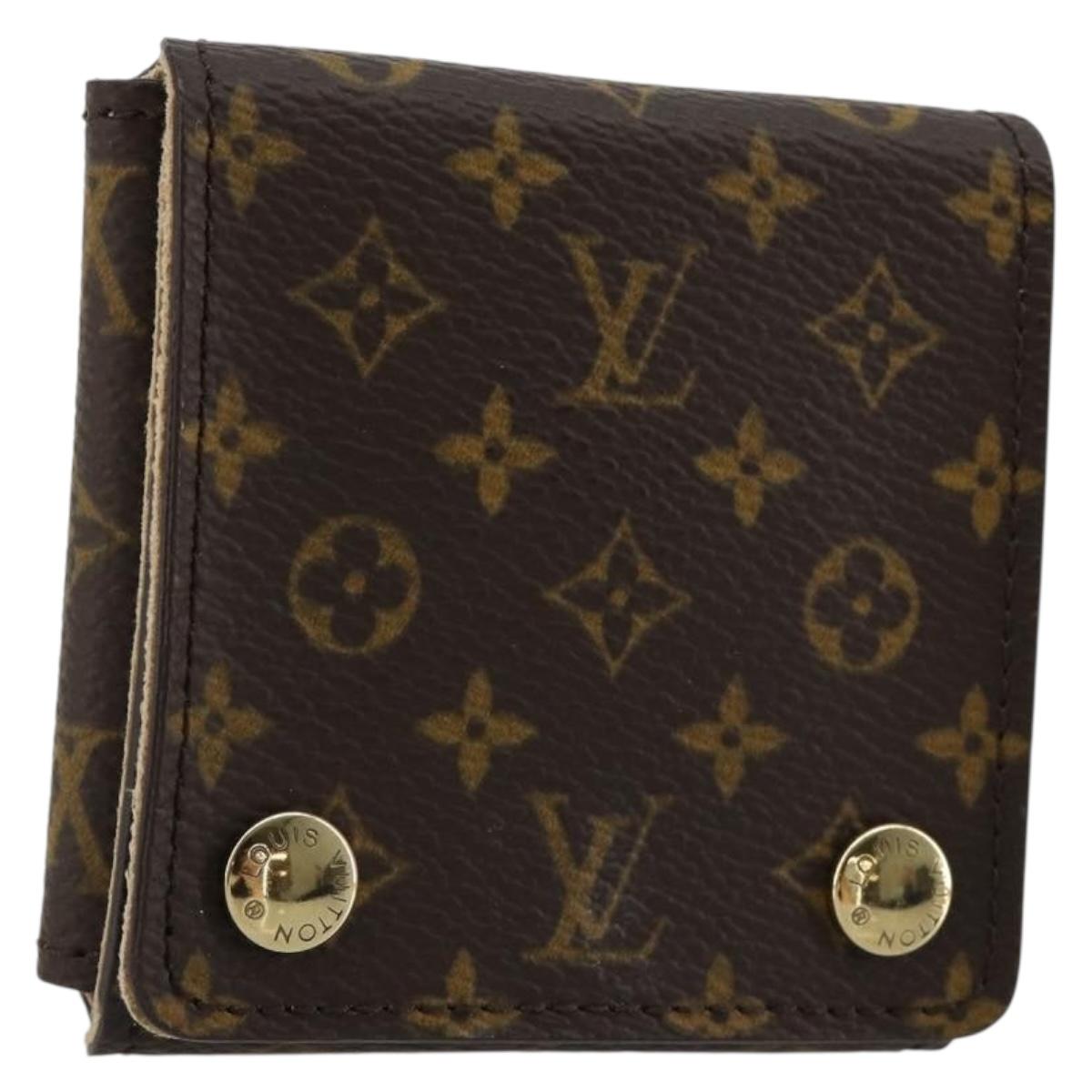 LOUIS VUITTON Monogram Jewelry case Jewelry Box LV Auth 171286