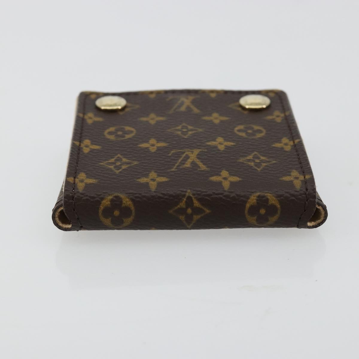 LOUIS VUITTON Monogram Jewelry case Jewelry Box LV Auth 171286