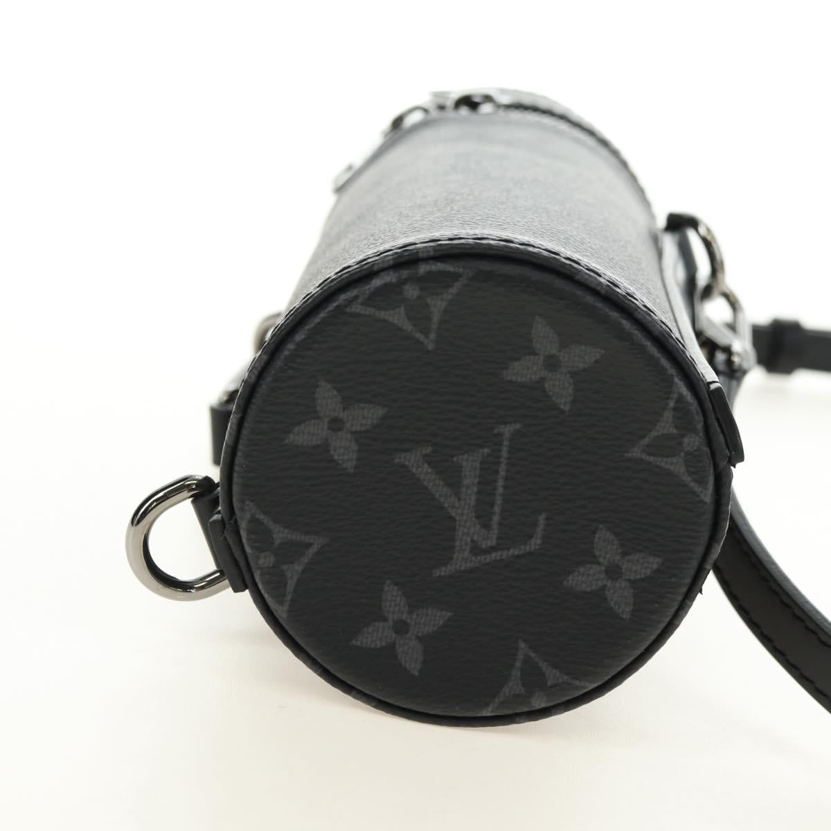 LOUIS VUITTON Monogram Eclipse Bottle Holder Porte Boutille GI0398 Auth 171298V