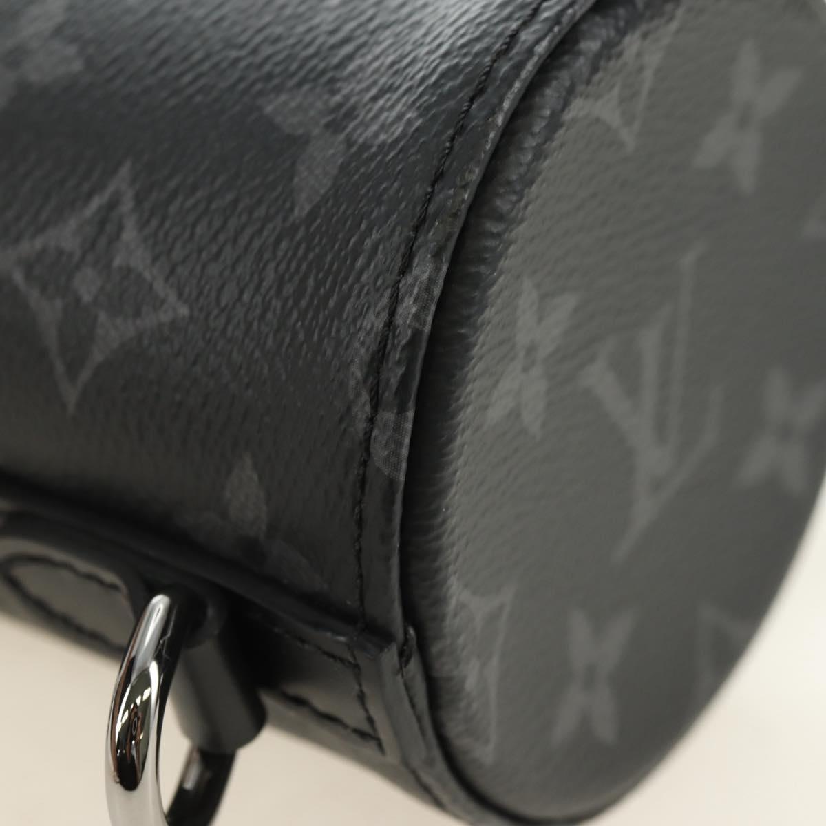 LOUIS VUITTON Monogram Eclipse Bottle Holder Porte Boutille GI0398 Auth 171298V