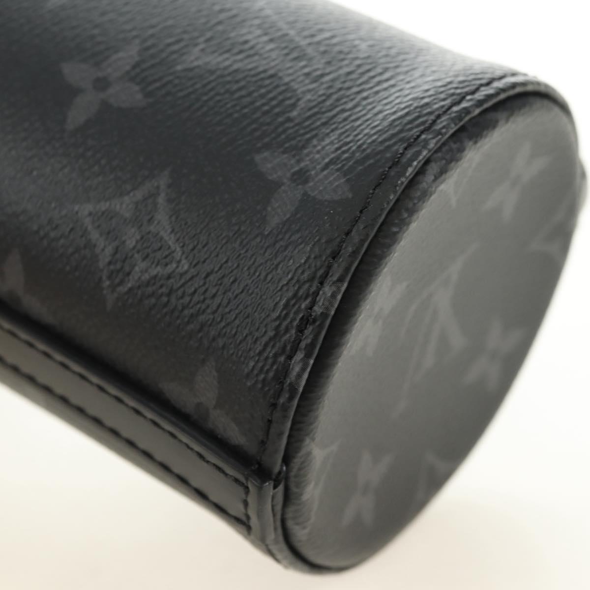 LOUIS VUITTON Monogram Eclipse Bottle Holder Porte Boutille GI0398 Auth 171298V