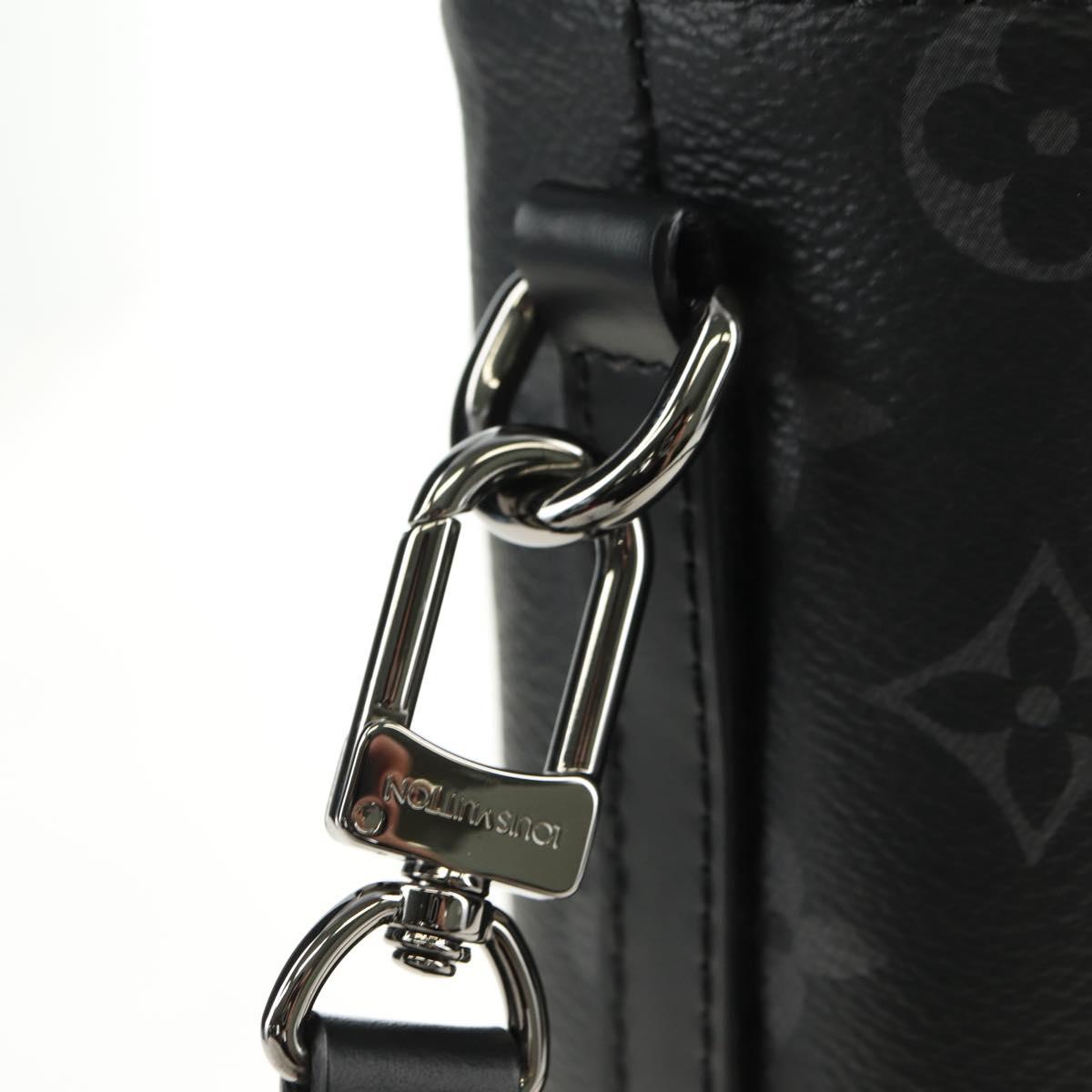 LOUIS VUITTON Monogram Eclipse Bottle Holder Porte Boutille GI0398 Auth 171298V
