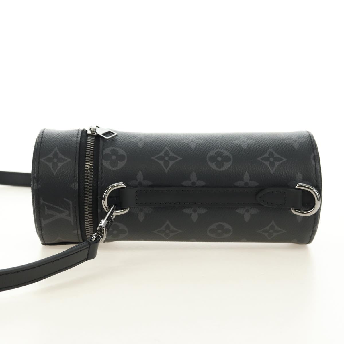 LOUIS VUITTON Monogram Eclipse Bottle Holder Porte Boutille GI0398 Auth 171298V