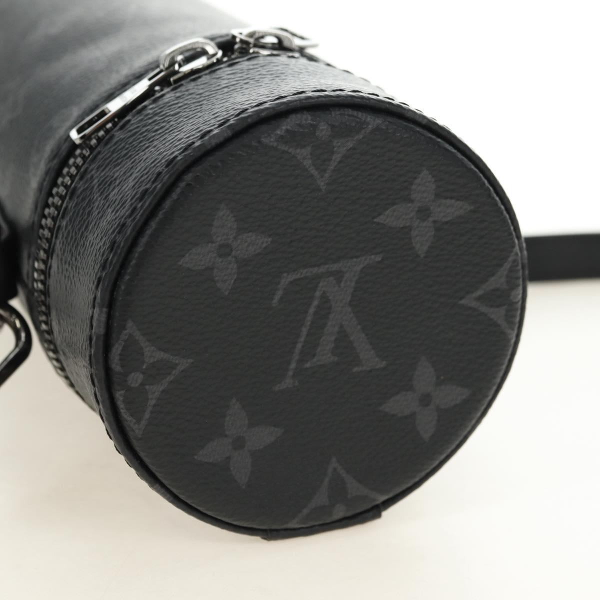 LOUIS VUITTON Monogram Eclipse Bottle Holder Porte Boutille GI0398 Auth 171298V