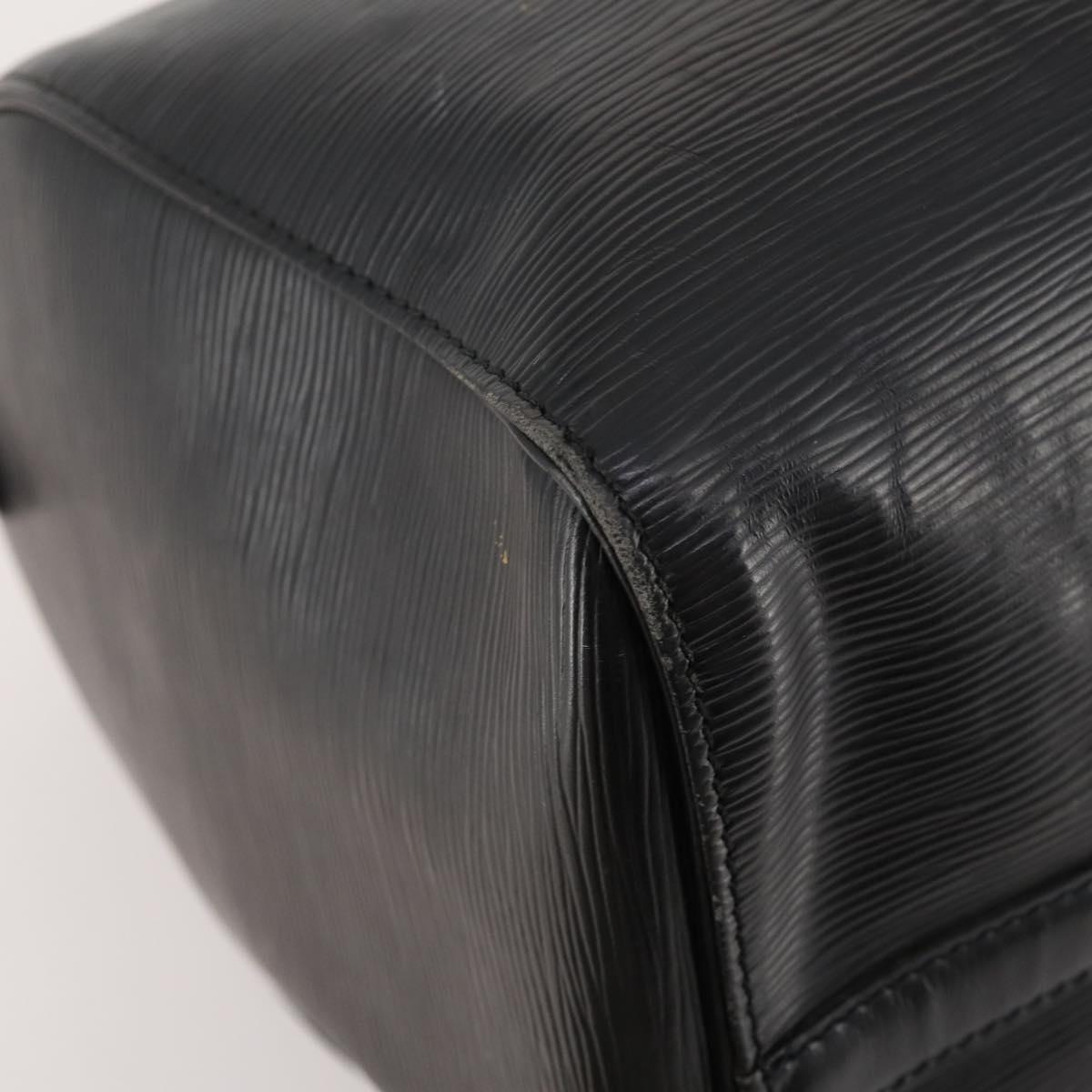 LOUIS VUITTON Epi Speedy 40 Hand Bag Black M42982 LV Auth 171322