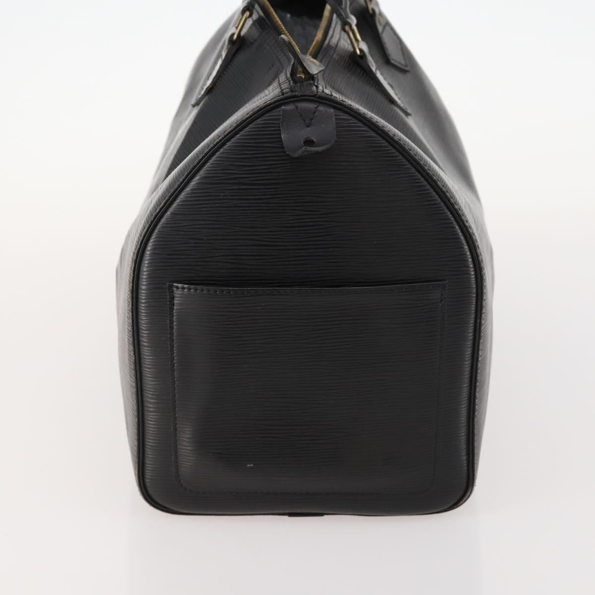 LOUIS VUITTON Epi Speedy 40 Hand Bag Black M42982 LV Auth 171322