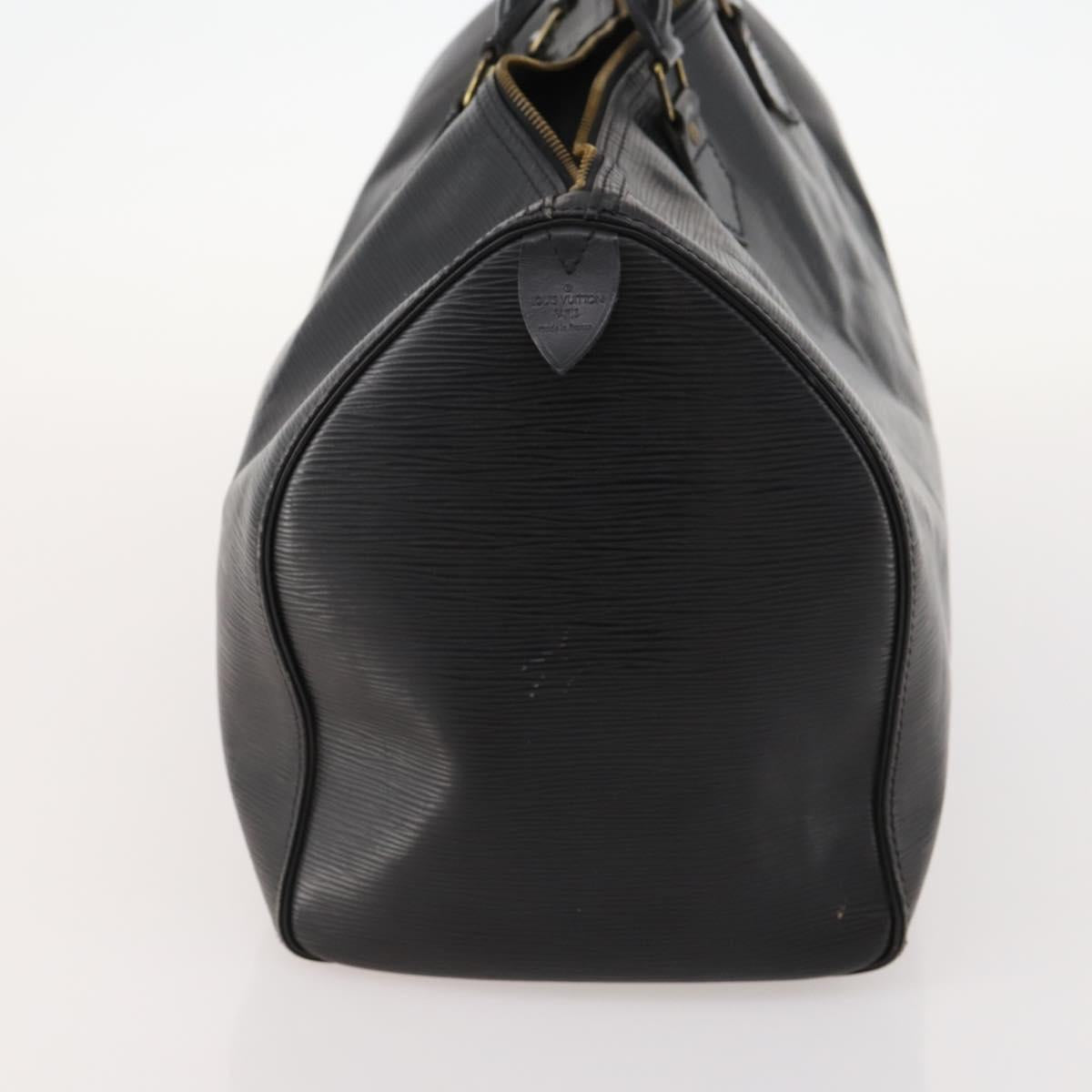 LOUIS VUITTON Epi Speedy 40 Hand Bag Black M42982 LV Auth 171322