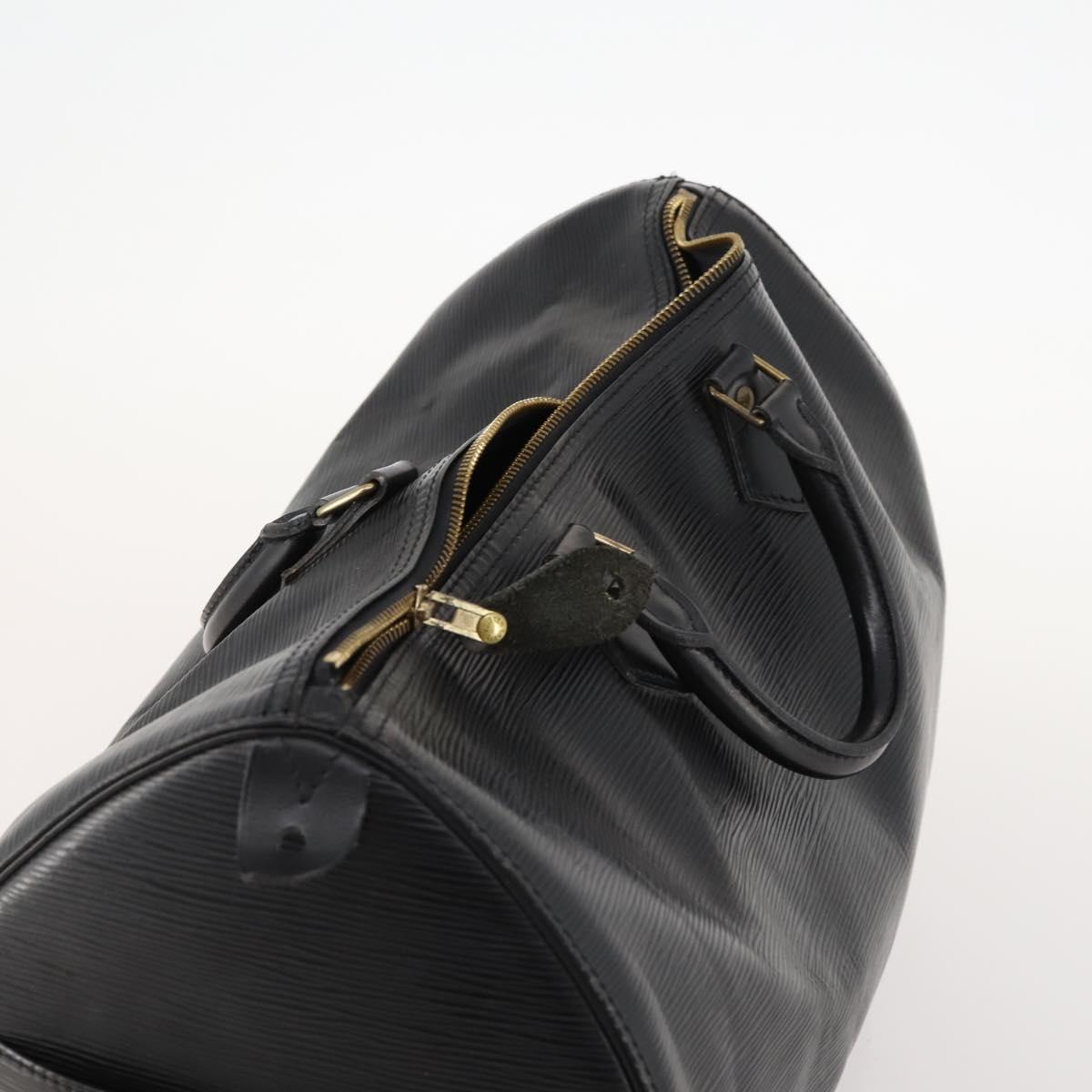 LOUIS VUITTON Epi Speedy 40 Hand Bag Black M42982 LV Auth 171322