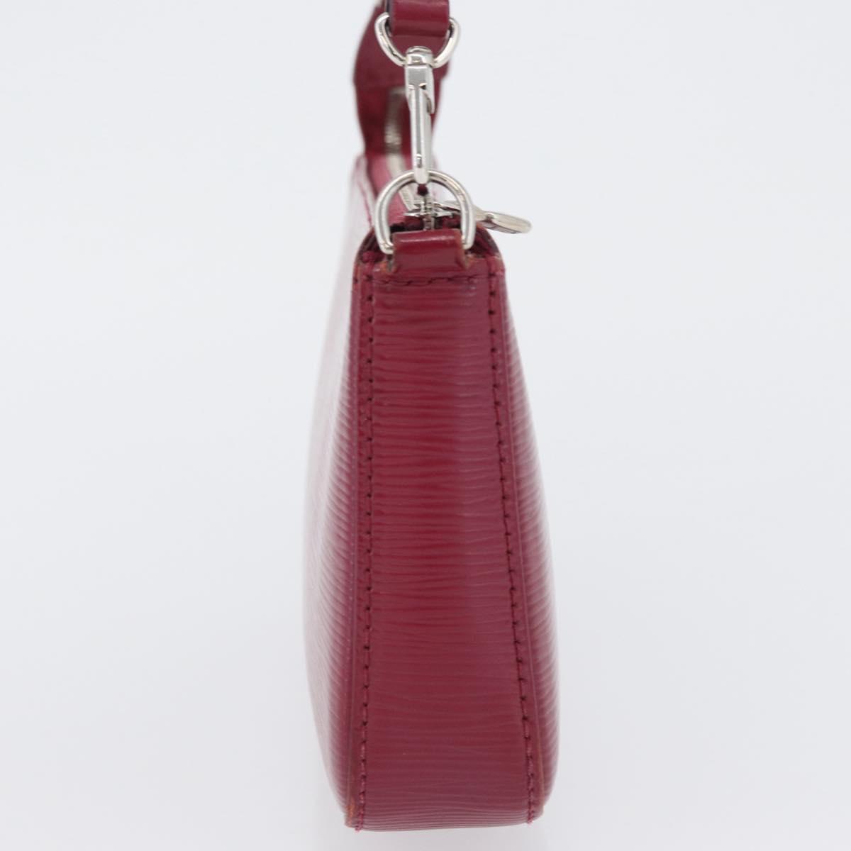 LOUIS VUITTON Epi Pochette Accessoires Pouch Fuchsia M40777 LV Auth 171324A