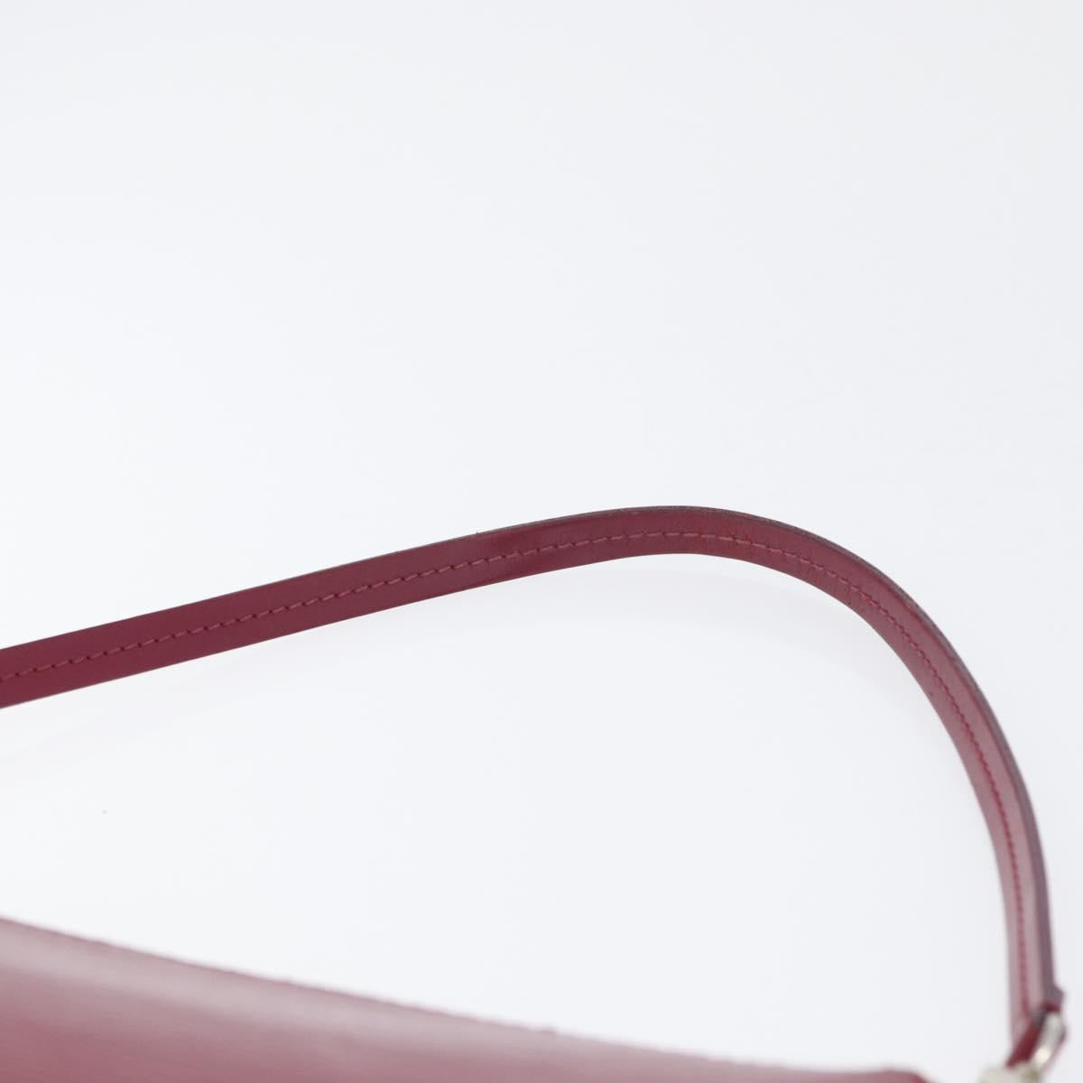 LOUIS VUITTON Epi Pochette Accessoires Pouch Fuchsia M40777 LV Auth 171324A