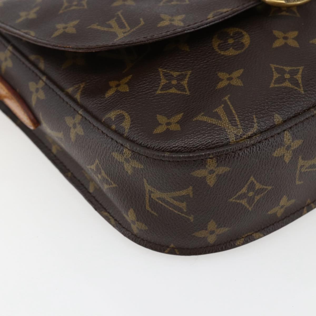 LOUIS VUITTON Monogram Saint Cloud GM Shoulder Bag M51242 LV Auth 171329