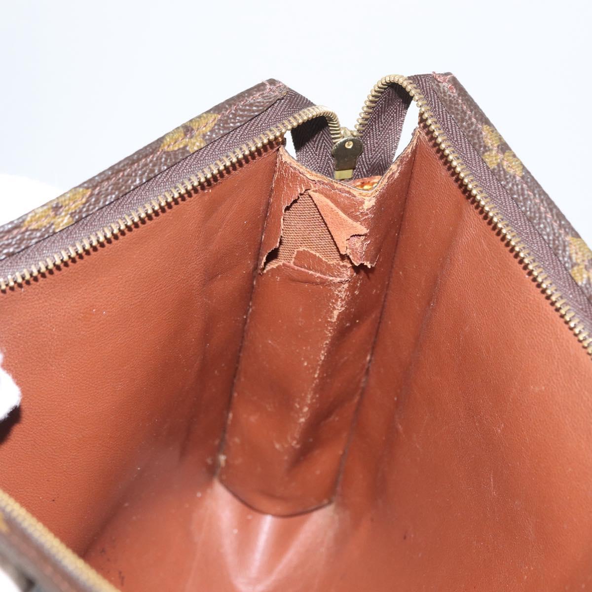 LOUIS VUITTON Monogram Poche Toilette 26 Pouch M47542 LV Auth 171331