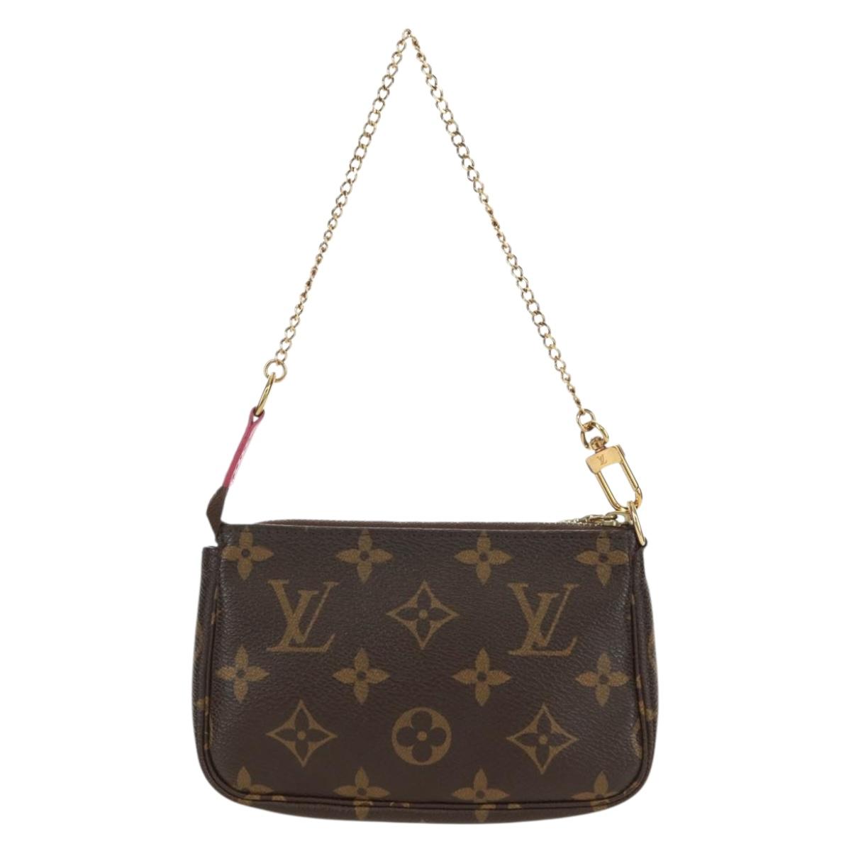 LOUIS VUITTON Monogram Ski Bear Mini Pochette Accessoires Pouch M67769 171332M