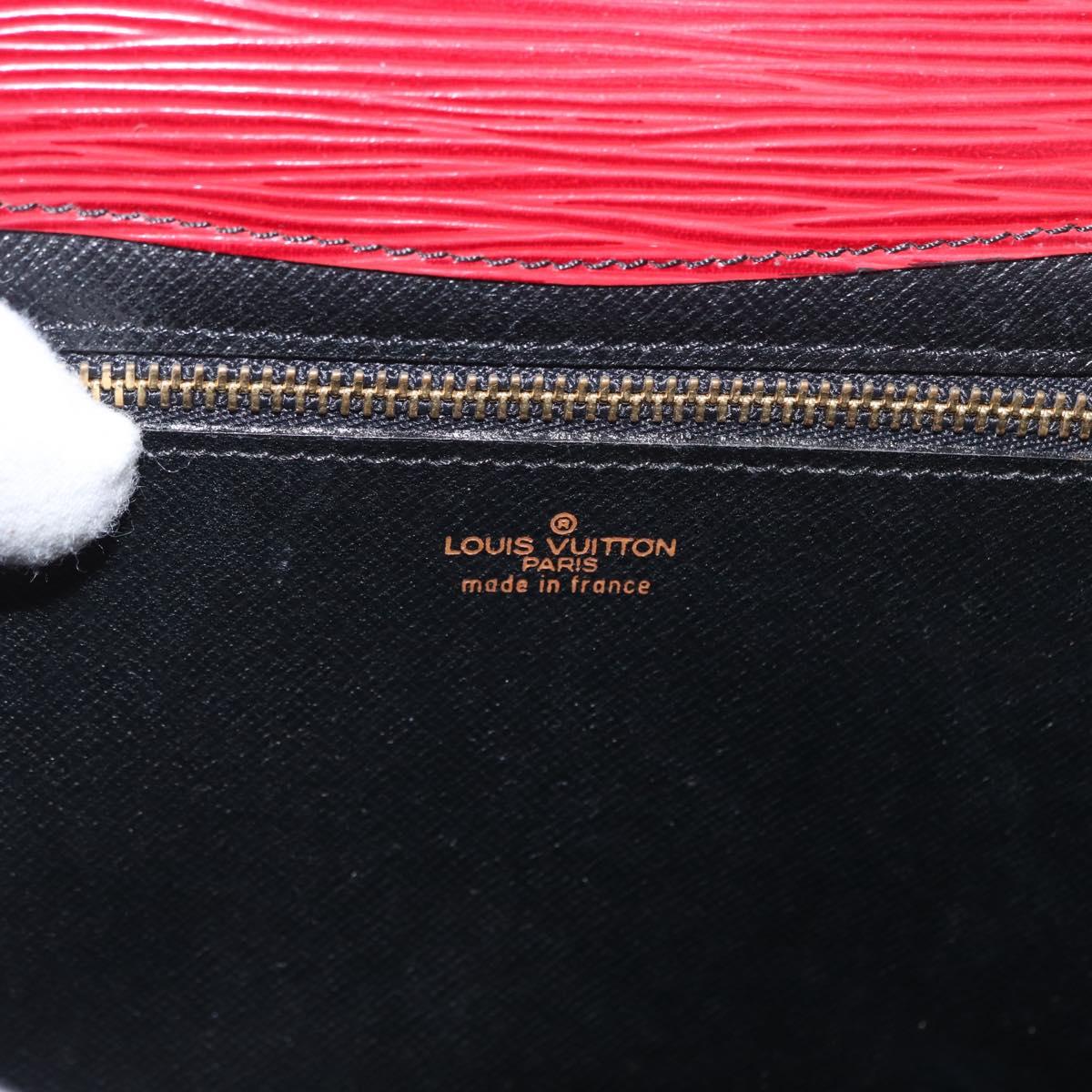 LOUIS VUITTON Epi Art Deco Clutch Bag Red M52637 LV Auth 171351