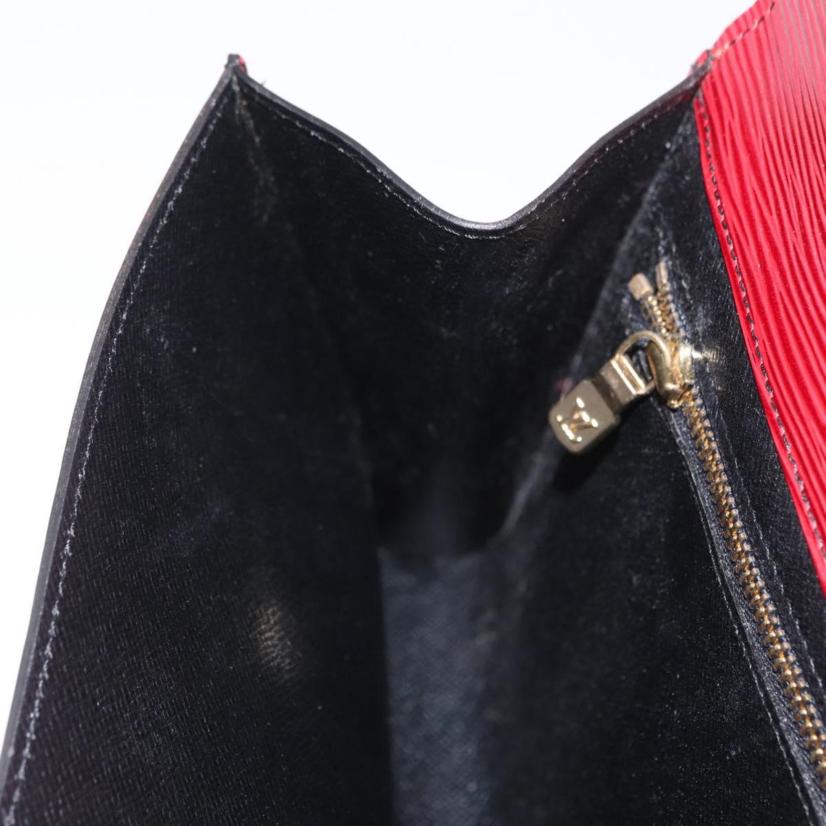 LOUIS VUITTON Epi Art Deco Clutch Bag Red M52637 LV Auth 171351