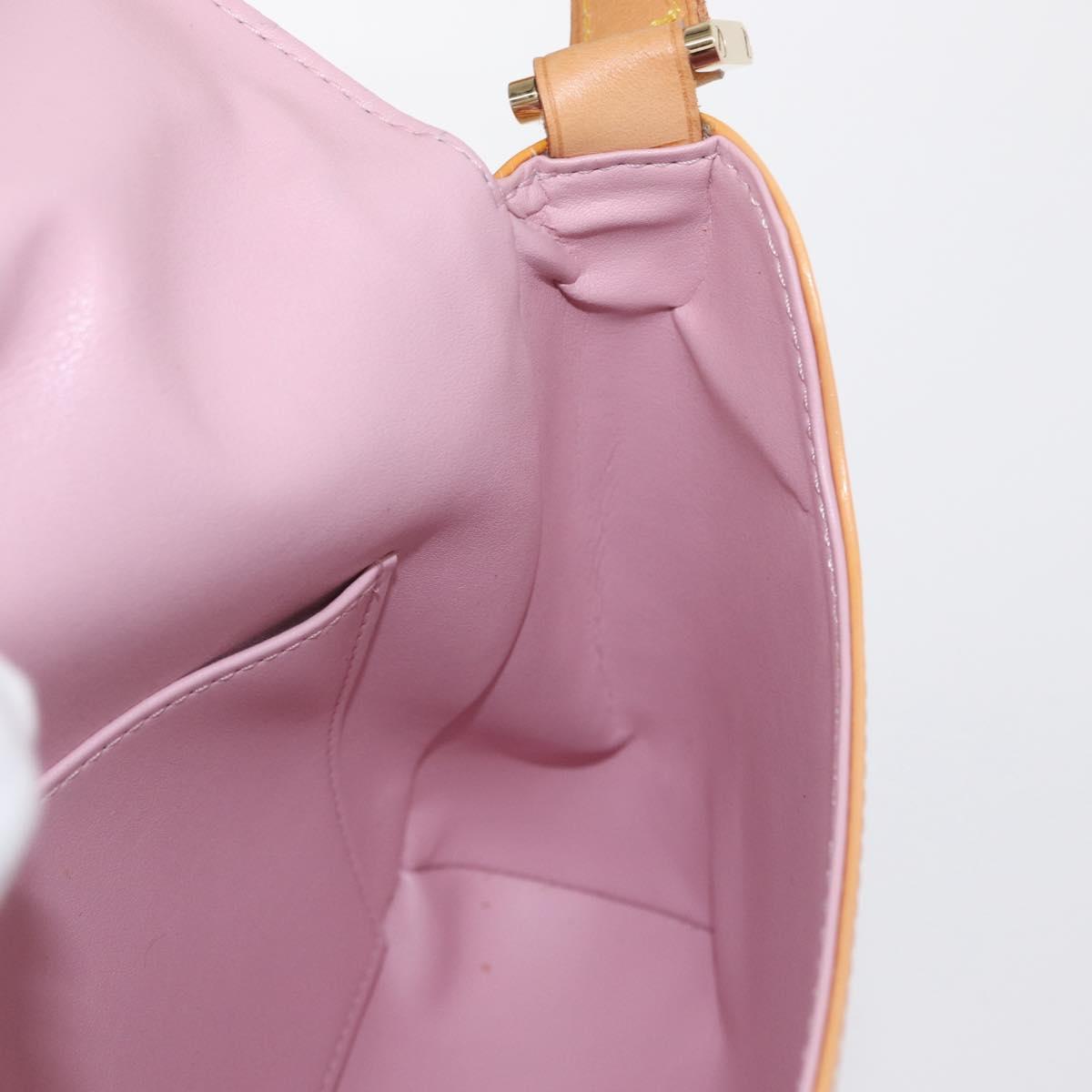 LOUIS VUITTON Vernis Thompson Street Bag Marshmallow Pink M91070 Auth 171357