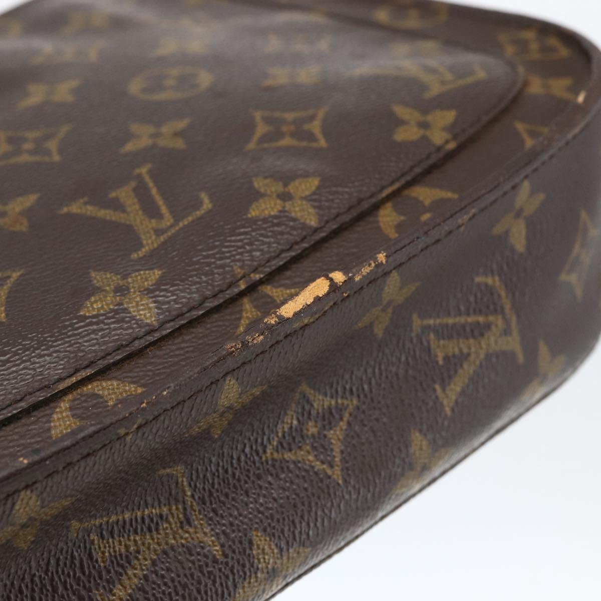 LOUIS VUITTON Monogram Saint Cloud GM Shoulder Bag M51242 LV Auth 171359