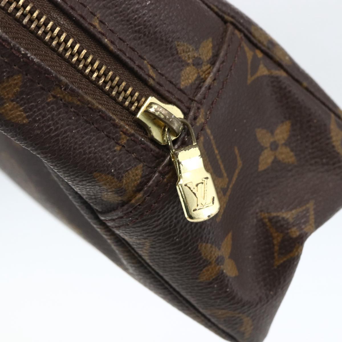 LOUIS VUITTON Monogram Trousse Toilette 28 Clutch Bag M47522 LV Auth 171362