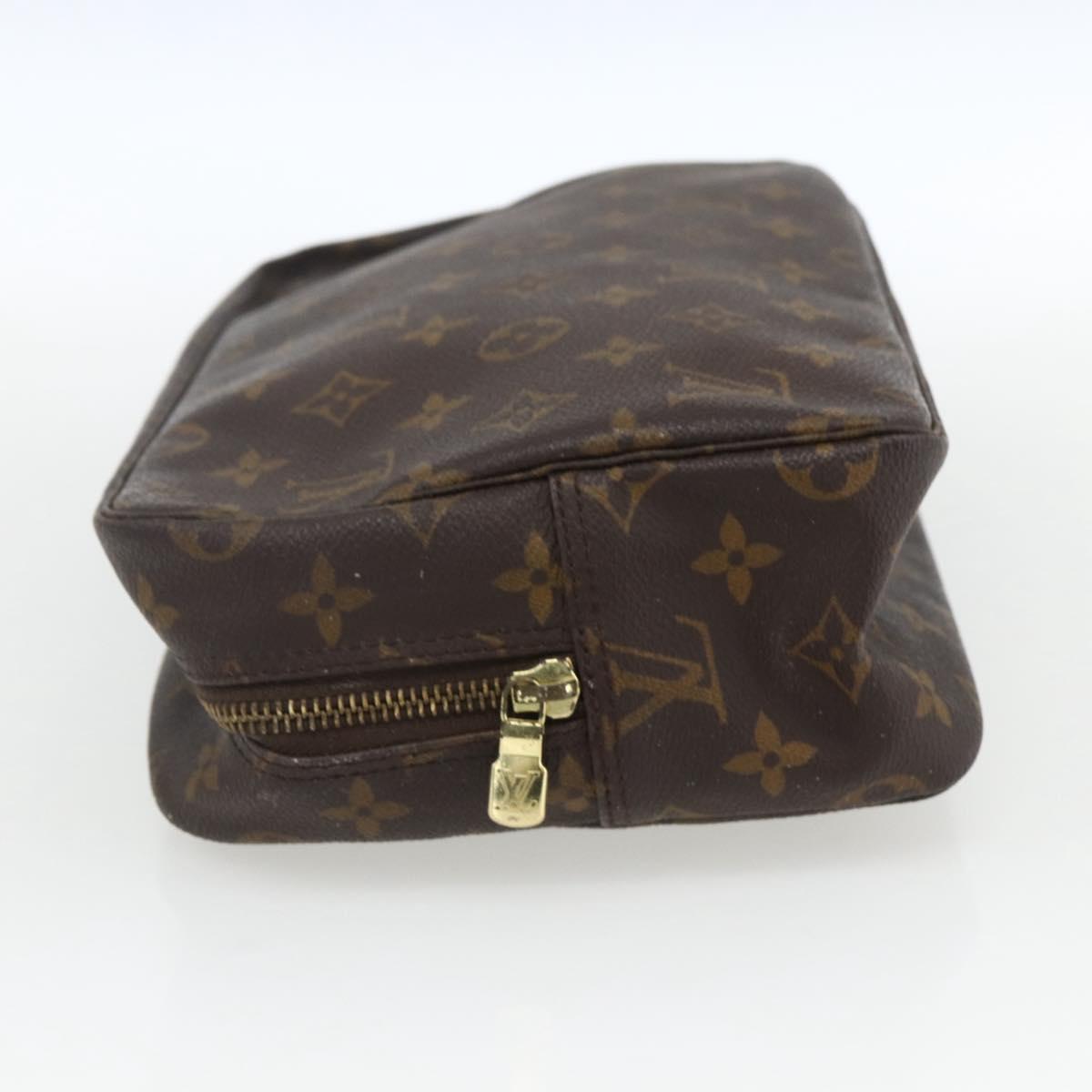LOUIS VUITTON Monogram Trousse Toilette 28 Clutch Bag M47522 LV Auth 171362