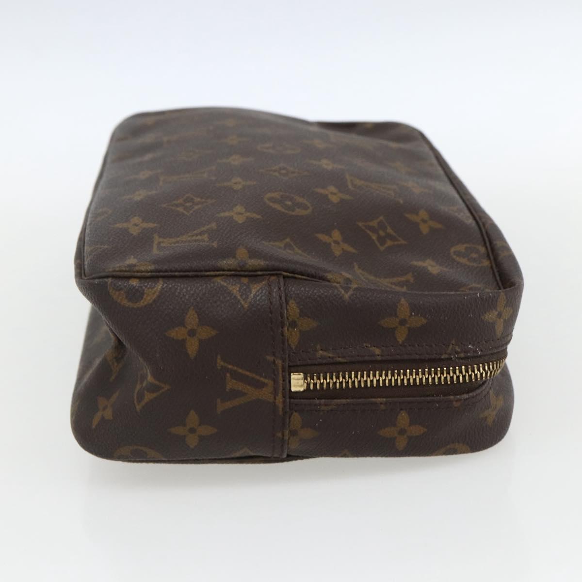 LOUIS VUITTON Monogram Trousse Toilette 28 Clutch Bag M47522 LV Auth 171362