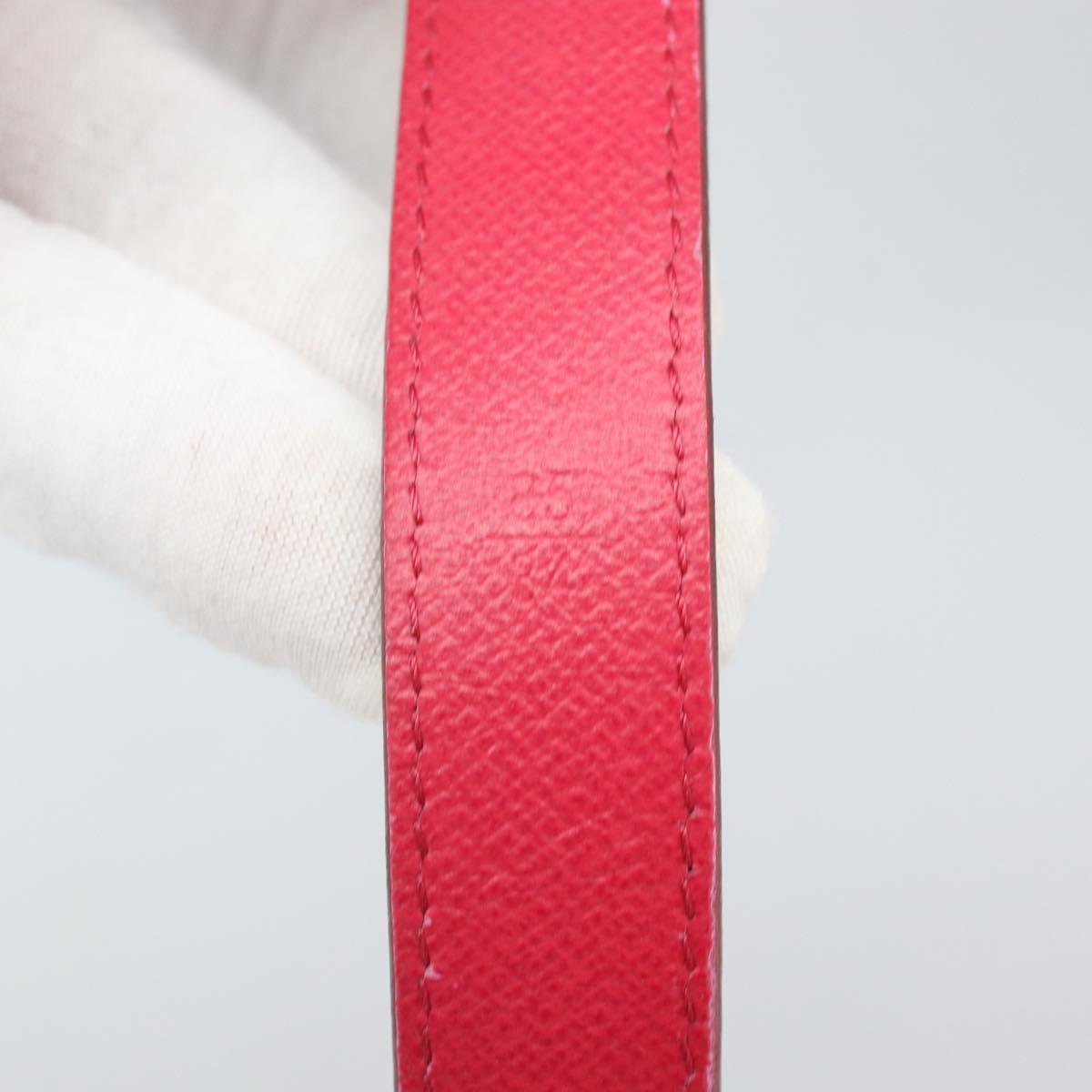 LOUIS VUITTON Multicolor Ceinture LV Printed Initials Belt 38.2"" LV Auth 171367