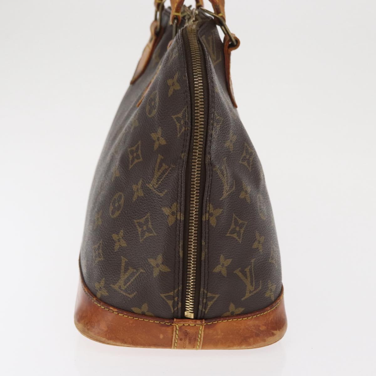 LOUIS VUITTON Monogram Alma Hand Bag M51130 LV Auth 171374