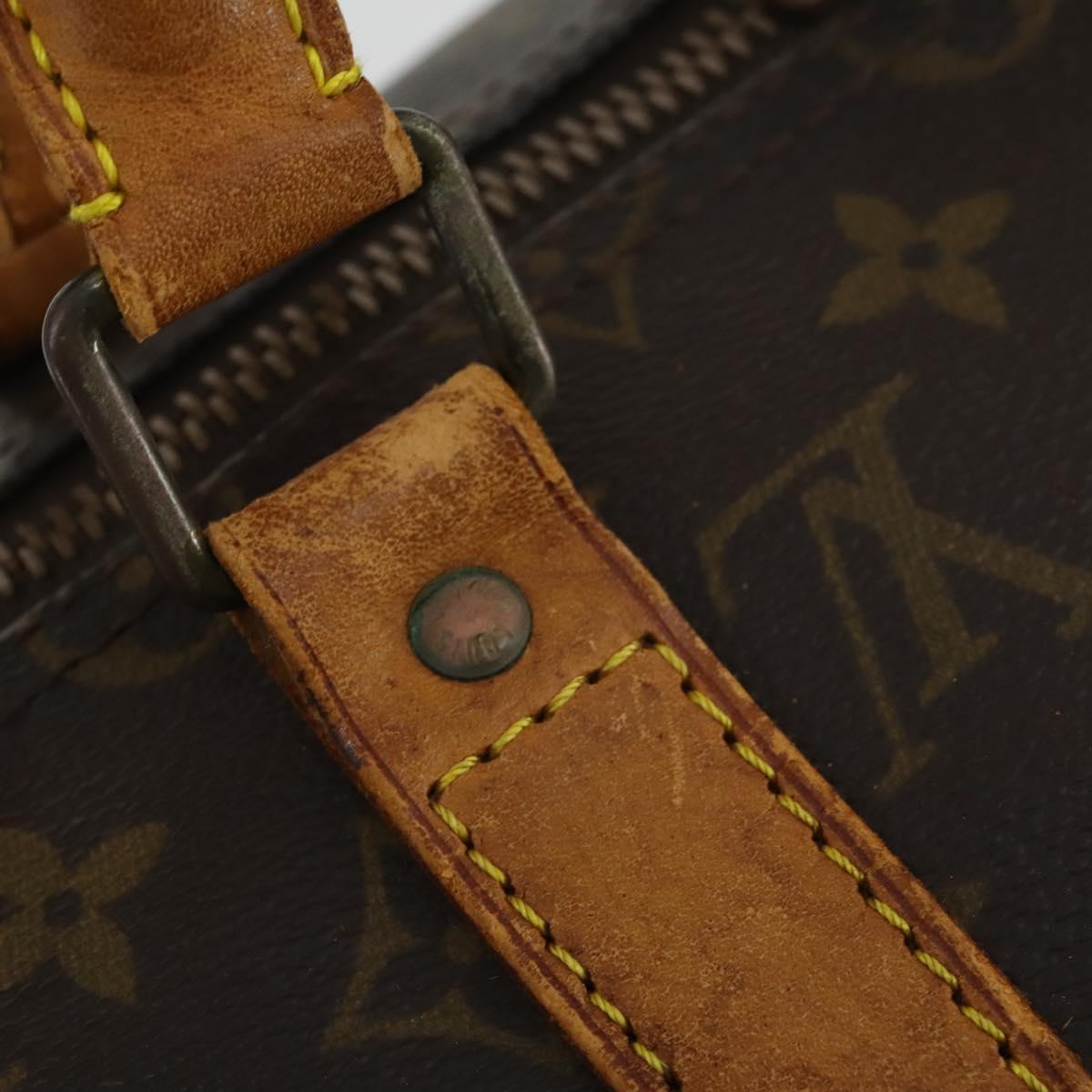 LOUIS VUITTON Monogram Keepall 50 Boston Bag M41426 LV Auth 171390