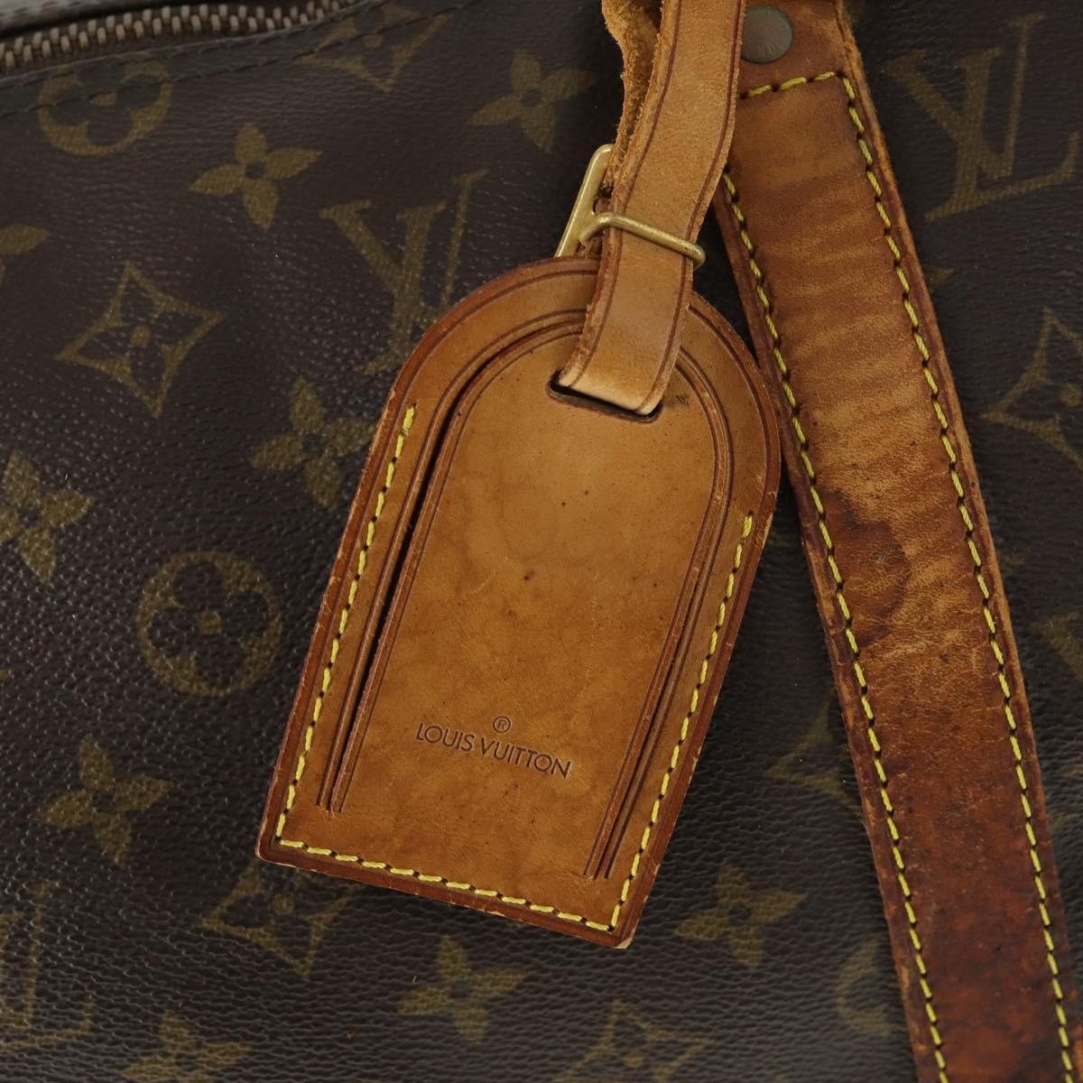 LOUIS VUITTON Monogram Keepall 50 Boston Bag M41426 LV Auth 171390