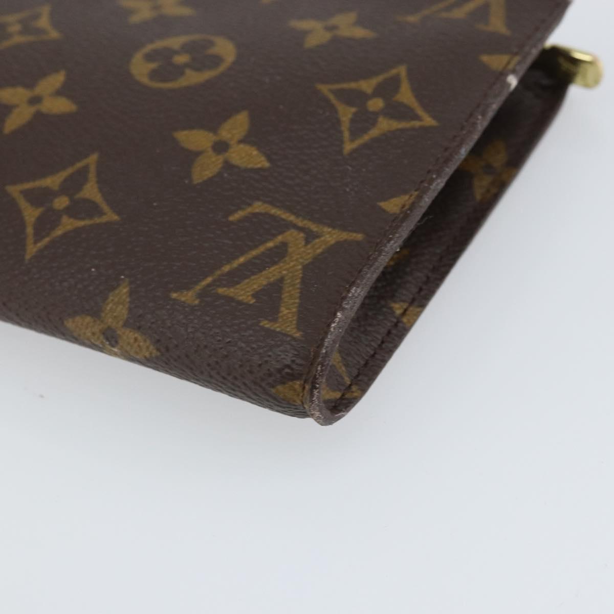 LOUIS VUITTON Monogram Bucket GM Accessory Pouch LV Auth 171397