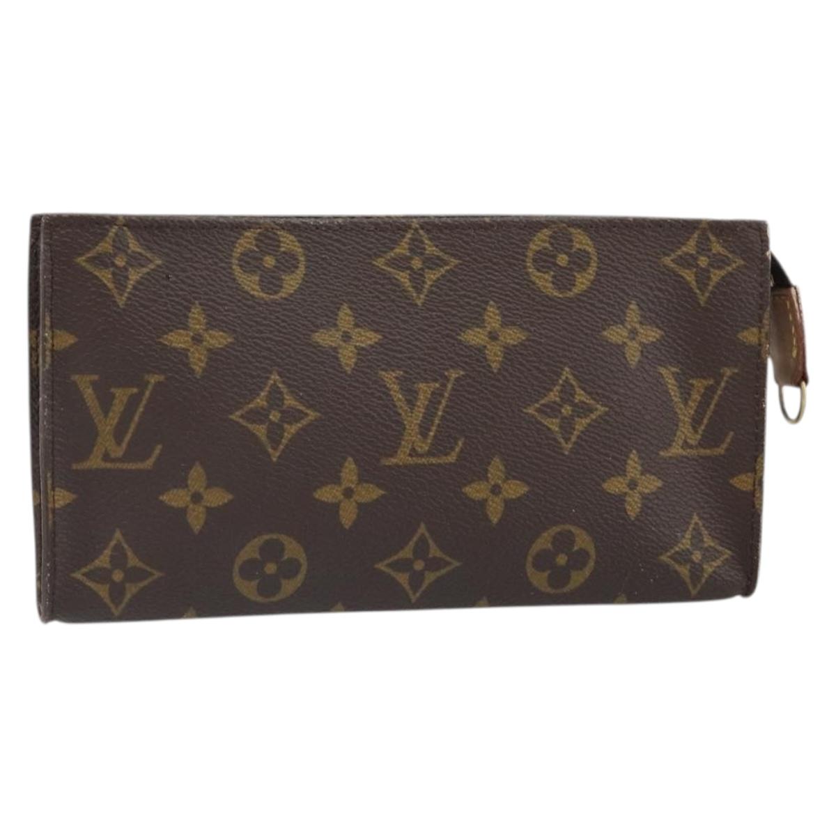 LOUIS VUITTON Monogram Bucket GM Accessory Pouch LV Auth 171397