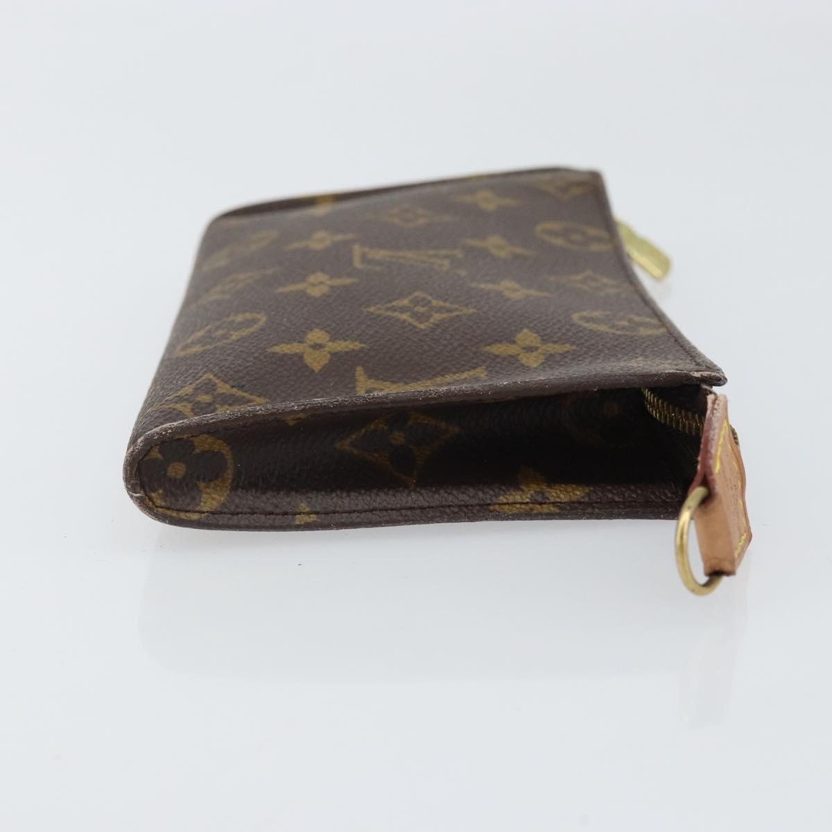 LOUIS VUITTON Monogram Bucket GM Accessory Pouch LV Auth 171397