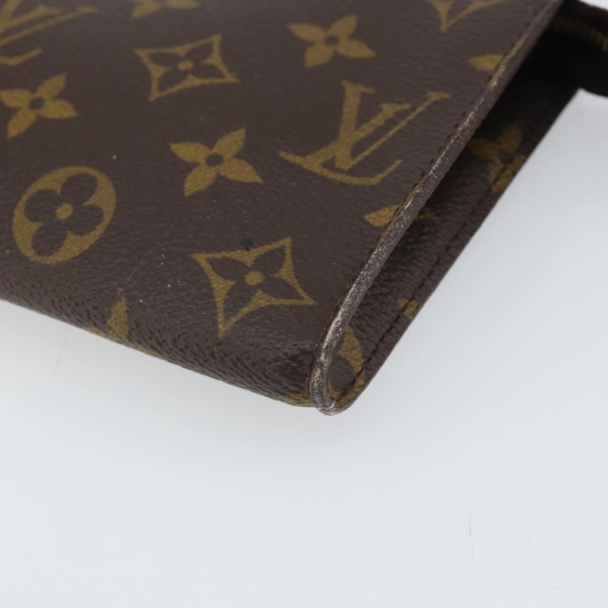 LOUIS VUITTON Monogram Bucket GM Accessory Pouch LV Auth 171397