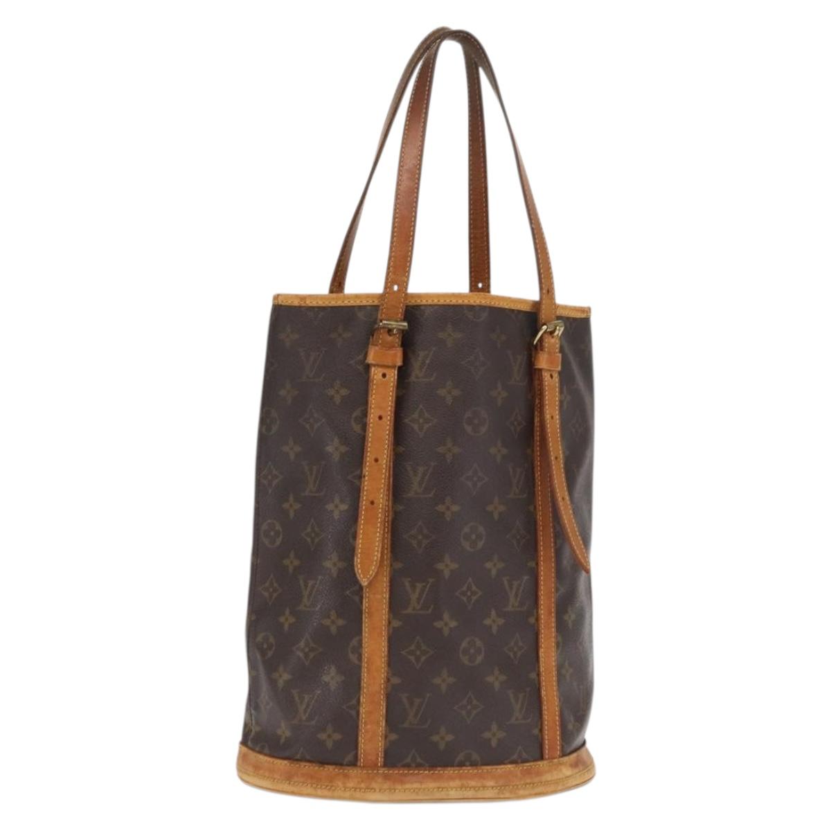 LOUIS VUITTON Monogram Bucket GM Shoulder Bag M42236 LV Auth 171398