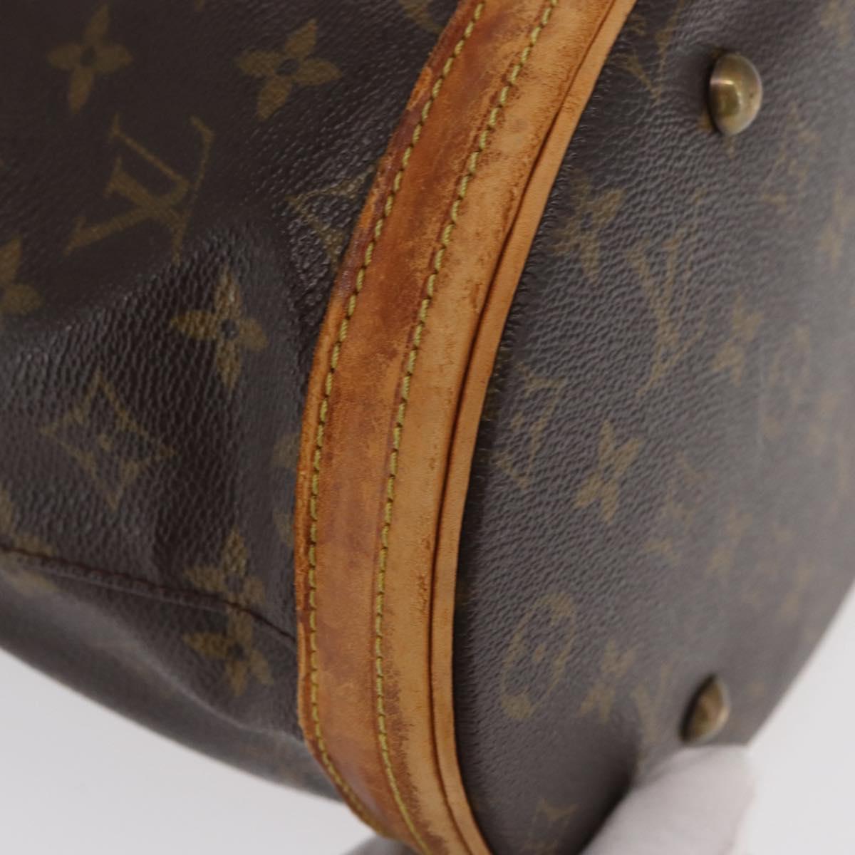 LOUIS VUITTON Monogram Bucket GM Shoulder Bag M42236 LV Auth 171398