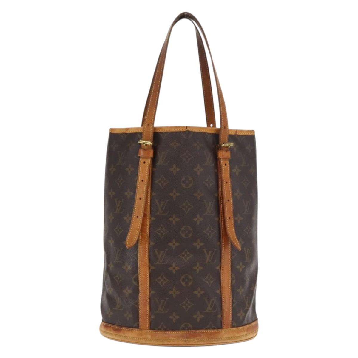 LOUIS VUITTON Monogram Bucket GM Shoulder Bag M42236 LV Auth 171398