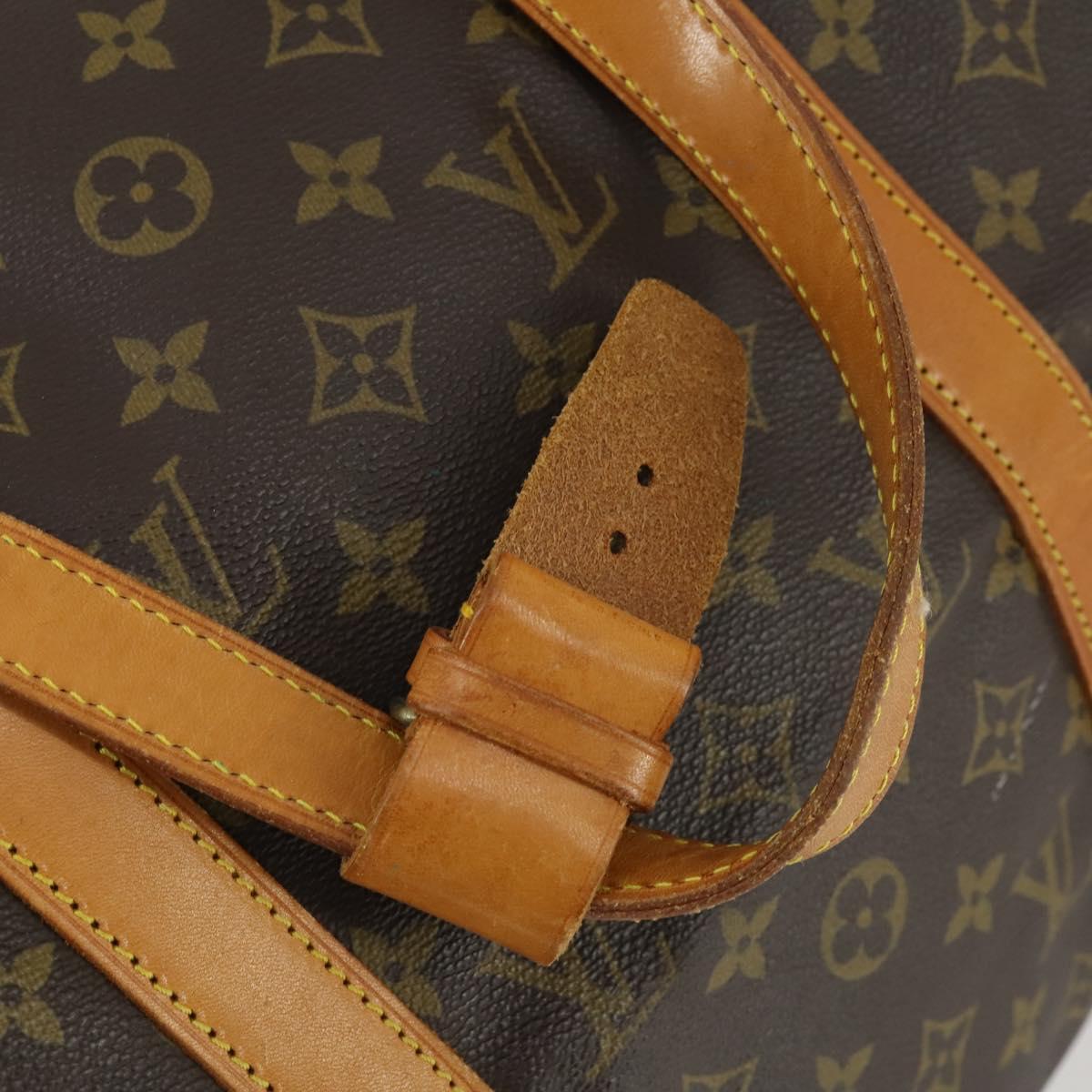 LOUIS VUITTON Monogram Sac Souple 45 Boston Bag M41624 LV Auth 171403