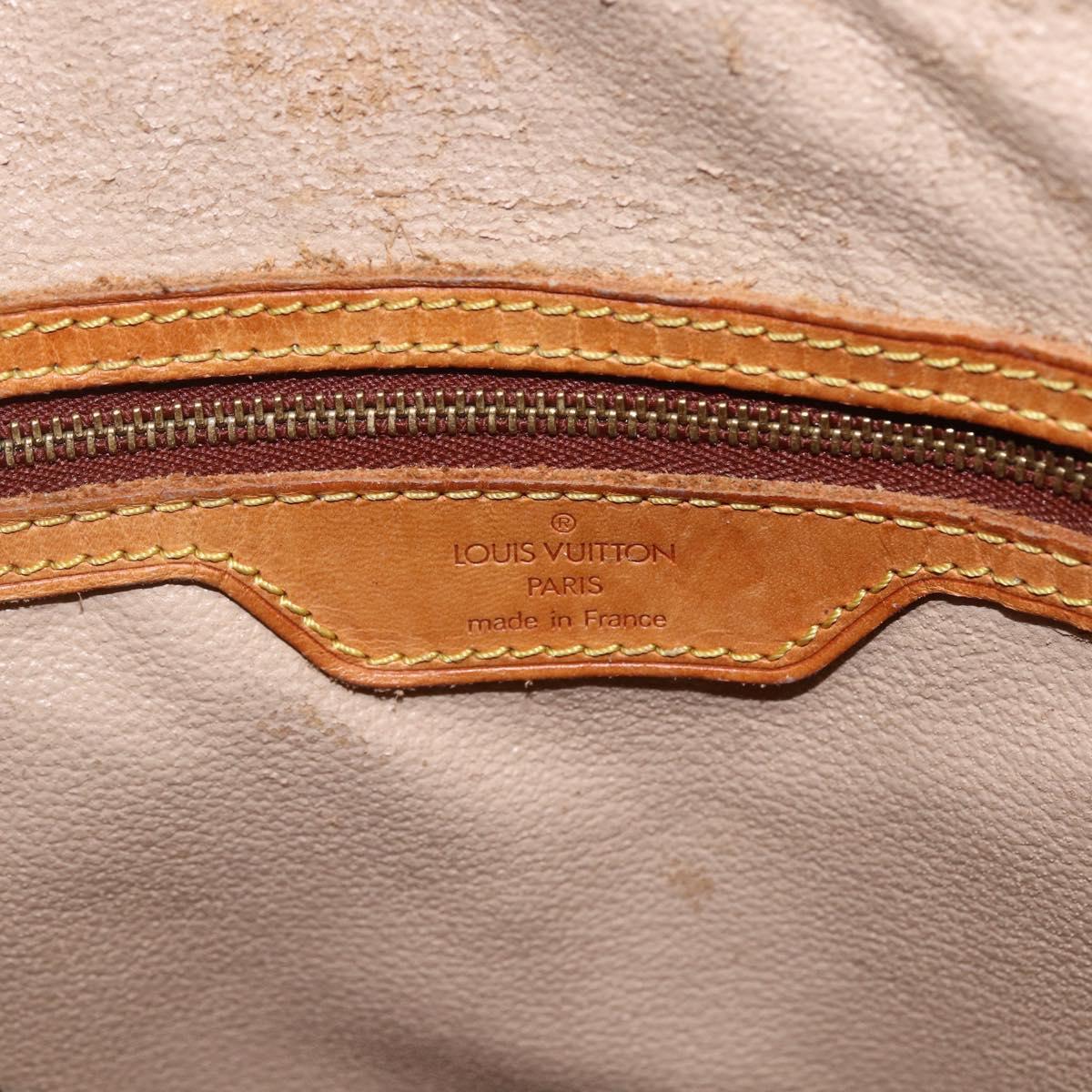 LOUIS VUITTON Monogram Bucket GM Shoulder Bag M42236 LV Auth 171423