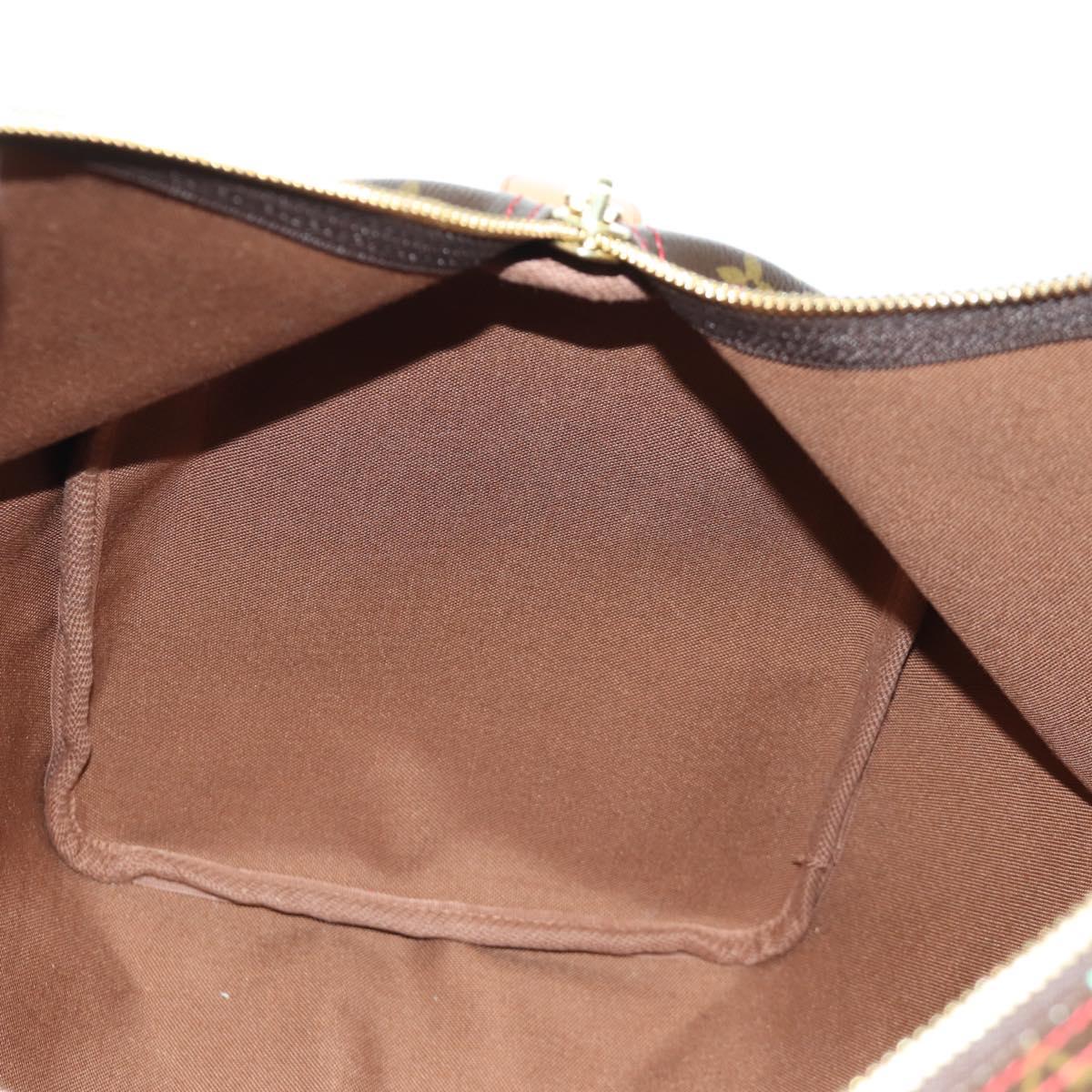 LOUIS VUITTON Monogram Cherry Keepall 45 Boston Bag M95011 LV Auth 171440SV