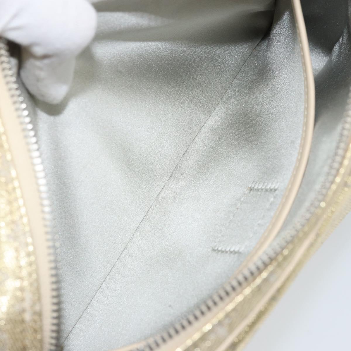LOUIS VUITTON Monogram Shine McKenna Shoulder Bag Gold M92363 LV Auth 171448A