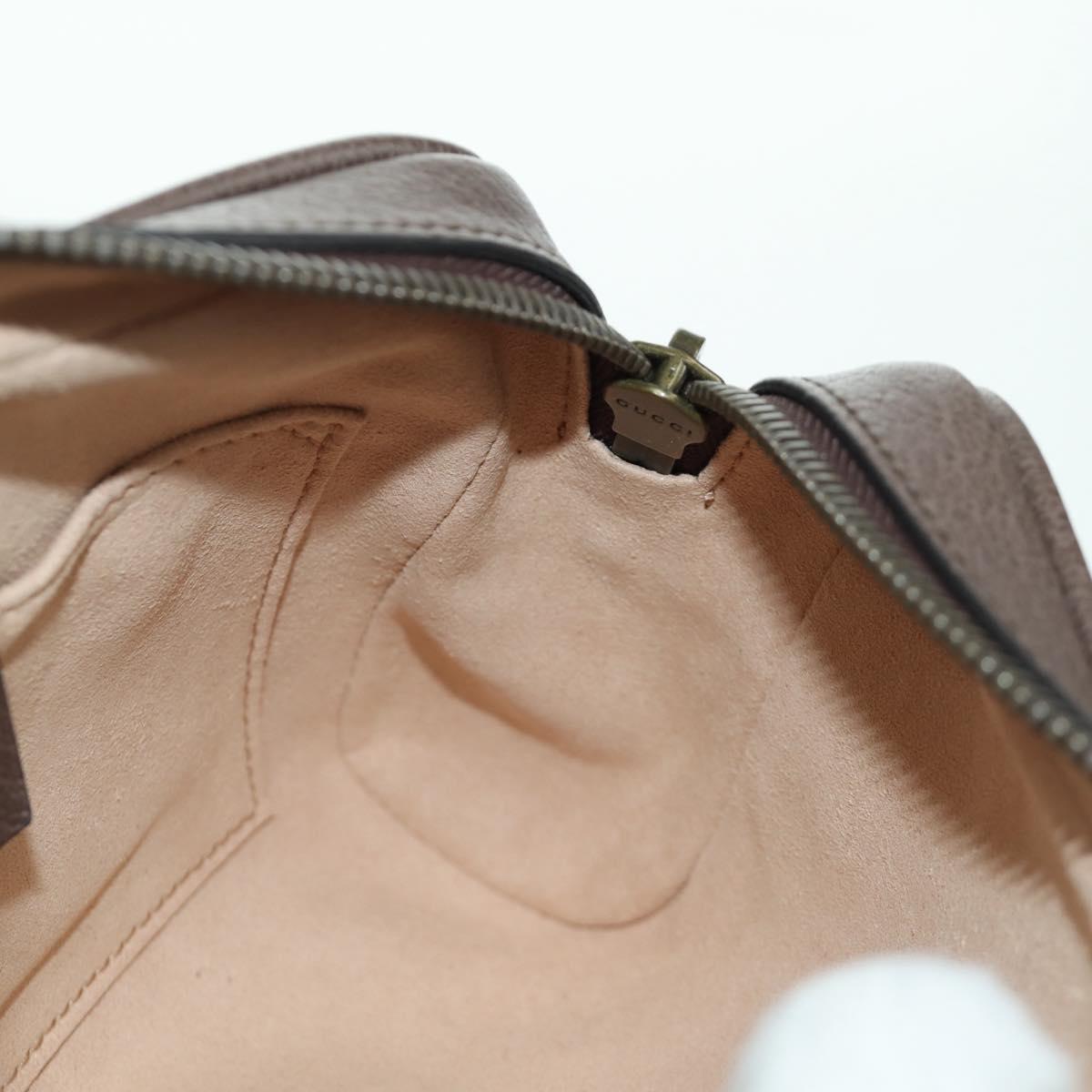 GUCCI GG Supreme Shoulder Bag PVC Beige Gold 648124 Auth 171510SM