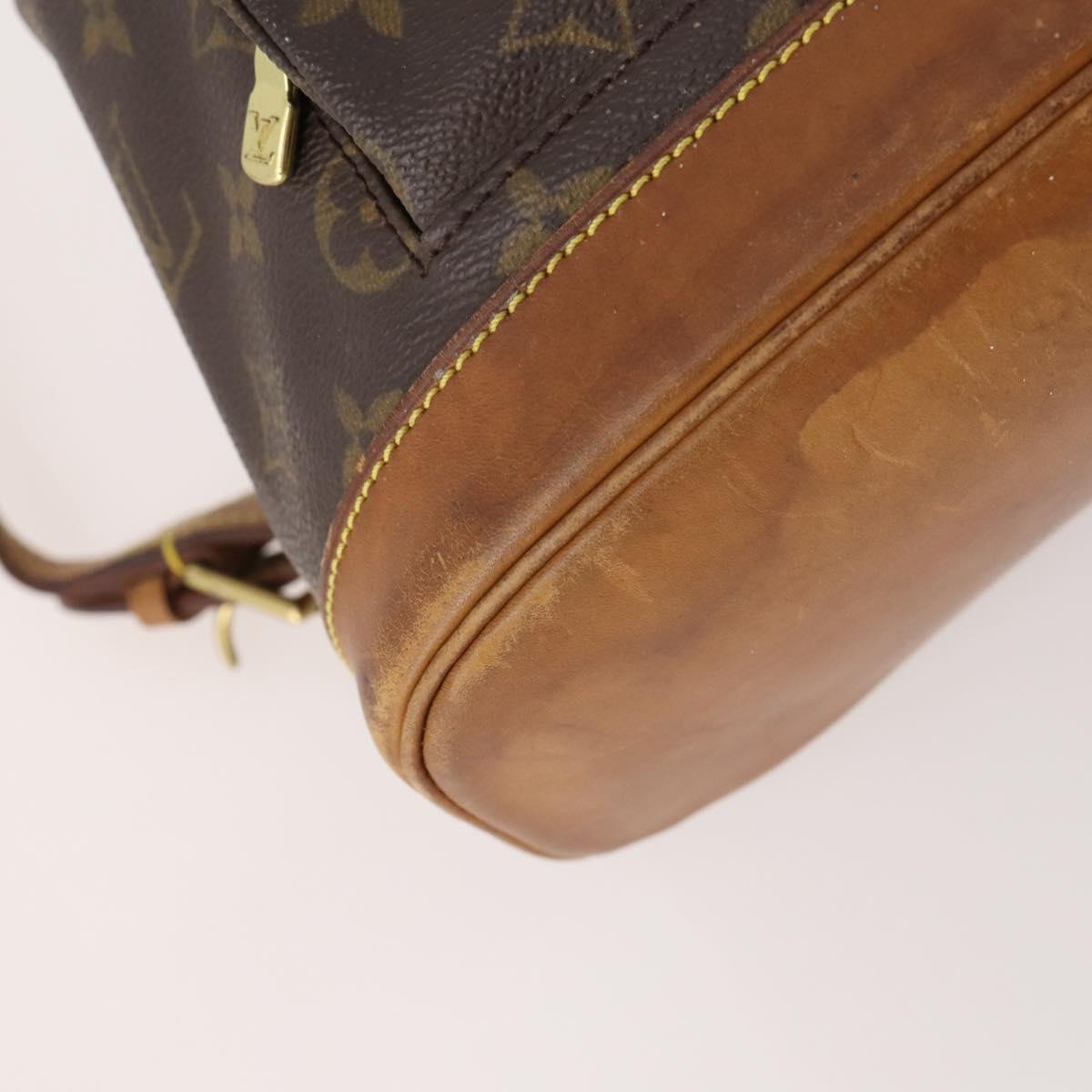 LOUIS VUITTON Monogram Montsouris MM Backpack M51136 LV Auth 171516A