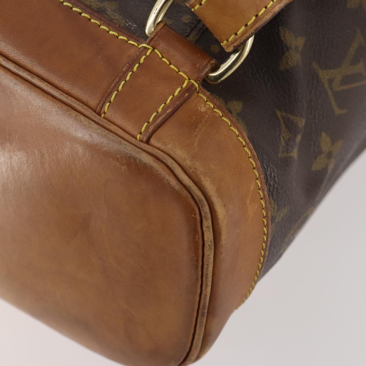 LOUIS VUITTON Monogram Montsouris MM Backpack M51136 LV Auth 171516A