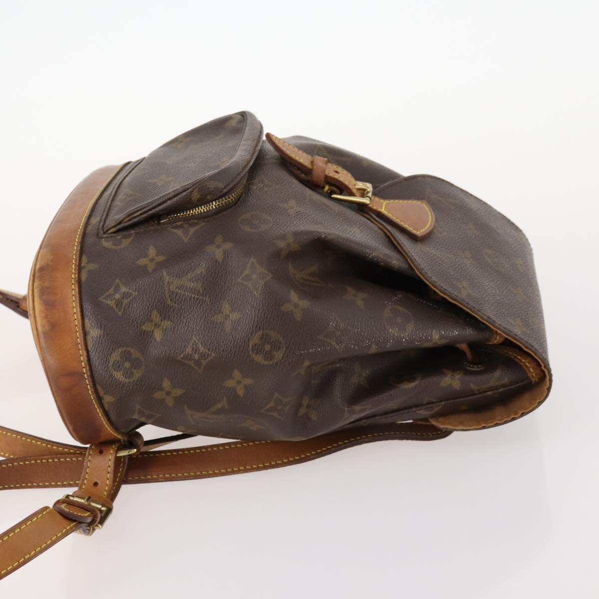 LOUIS VUITTON Monogram Montsouris MM Backpack M51136 LV Auth 171516A